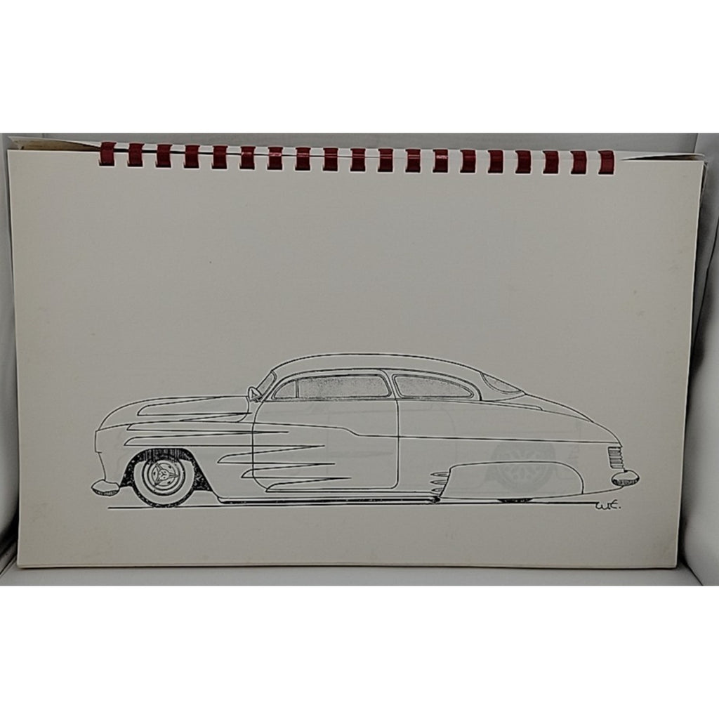 Leadsleds Volume 1 Shoebox Fords & Bathtub Mercs Coloring Book