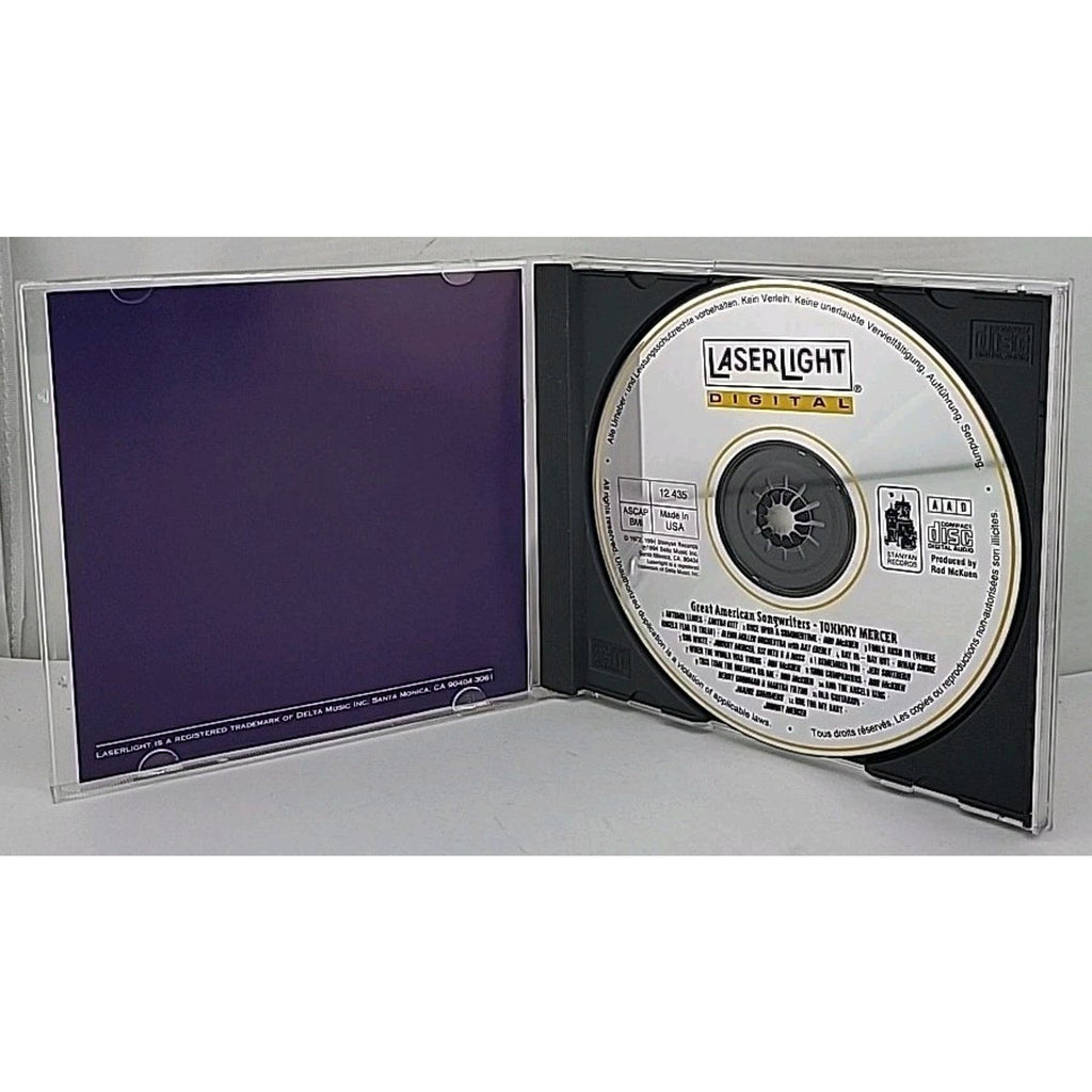 Great American Songwriters by Johnny Mercer (CD, Oct-1994, Delta Distribution)