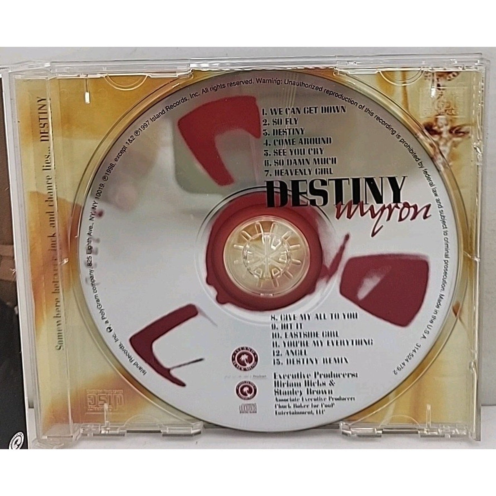 Destiny by Myron (CD, 1998)