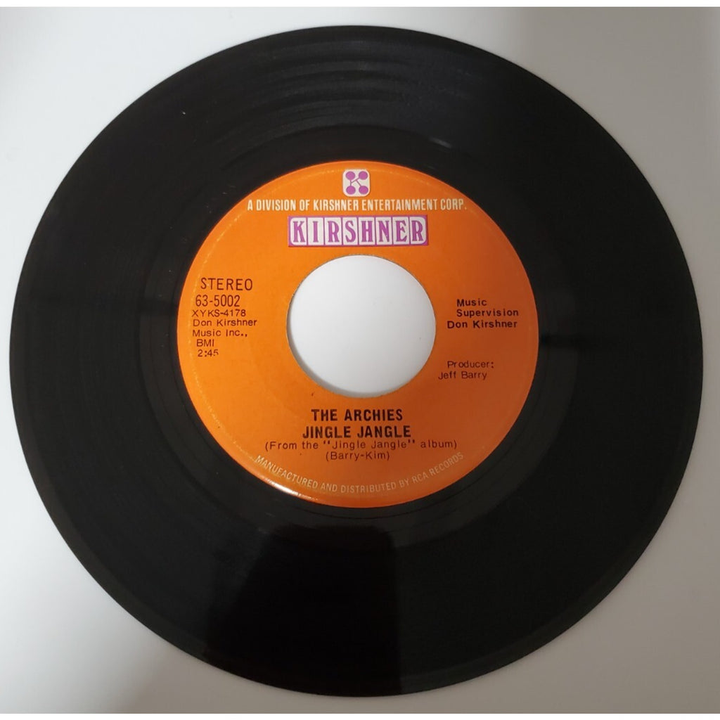 The Archies - Justine - 45RPM Record - Singles