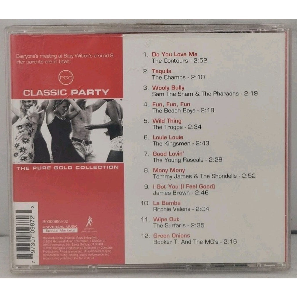 Classic Party: Pure Gold Collection - Various Artists - Album CD
