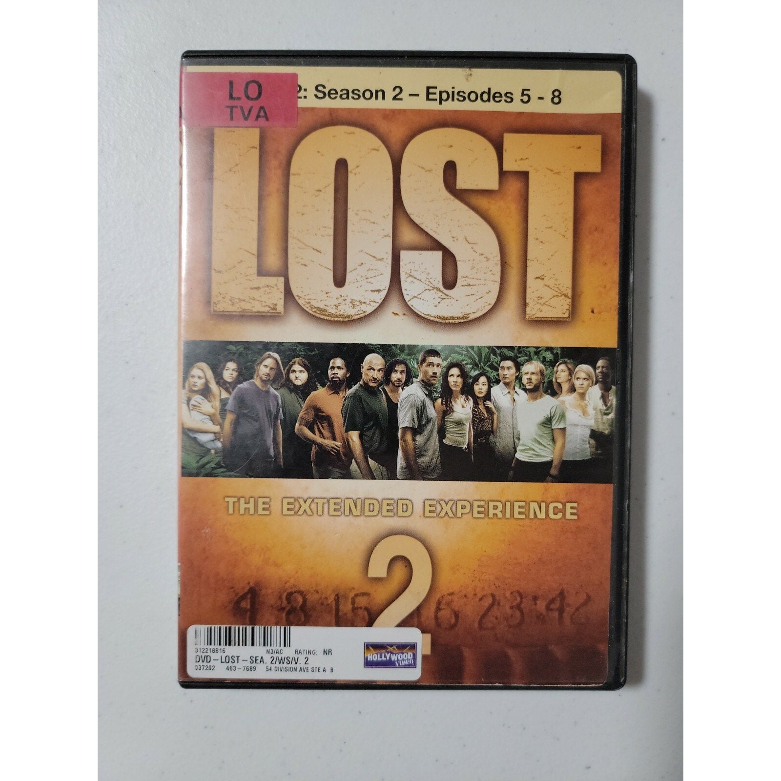 Lost: The Complete Second Season (DVD, 2005) *Discs 1-3,5&6 Only*