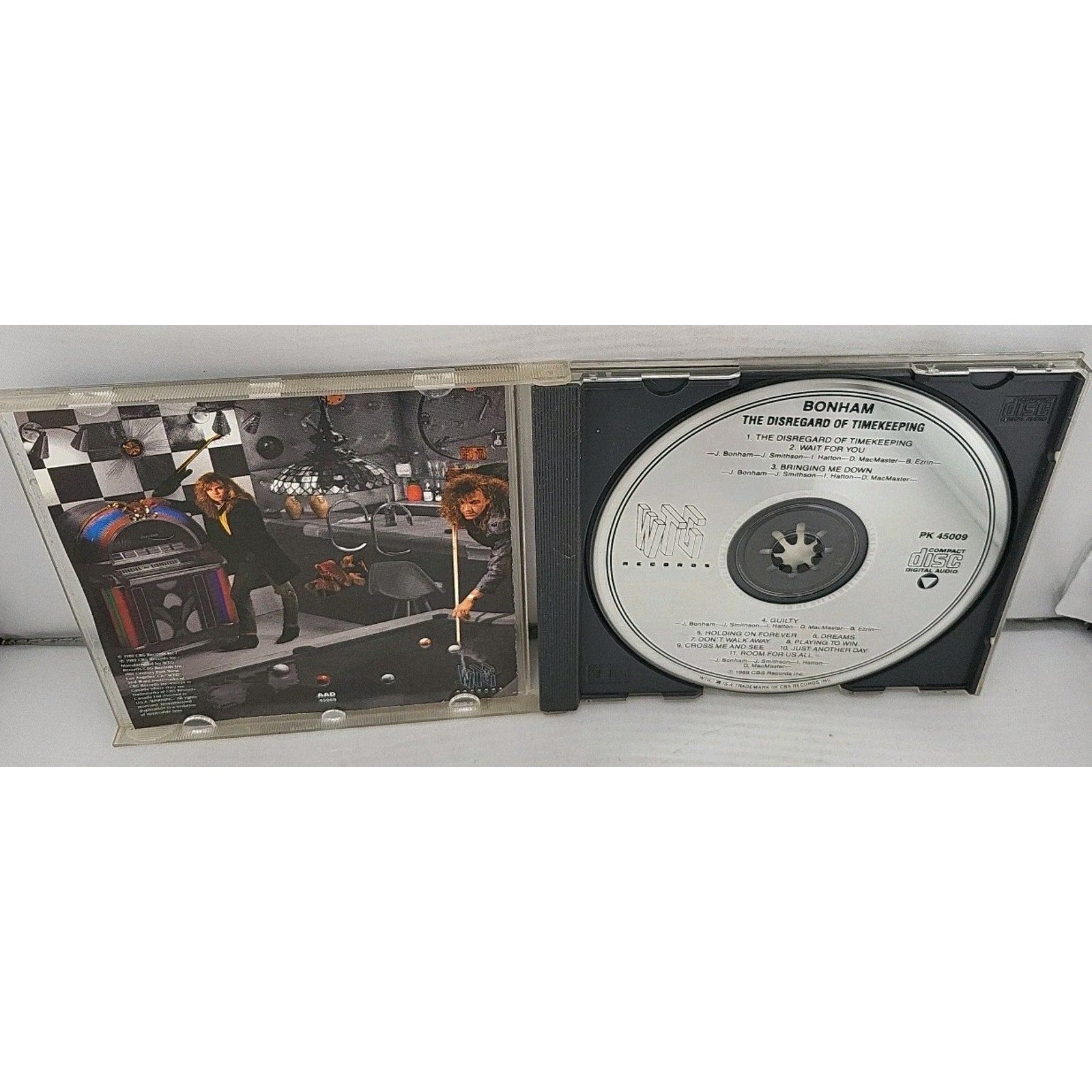 Disregard of Timekeeping by Bonham (CD, 1989)
