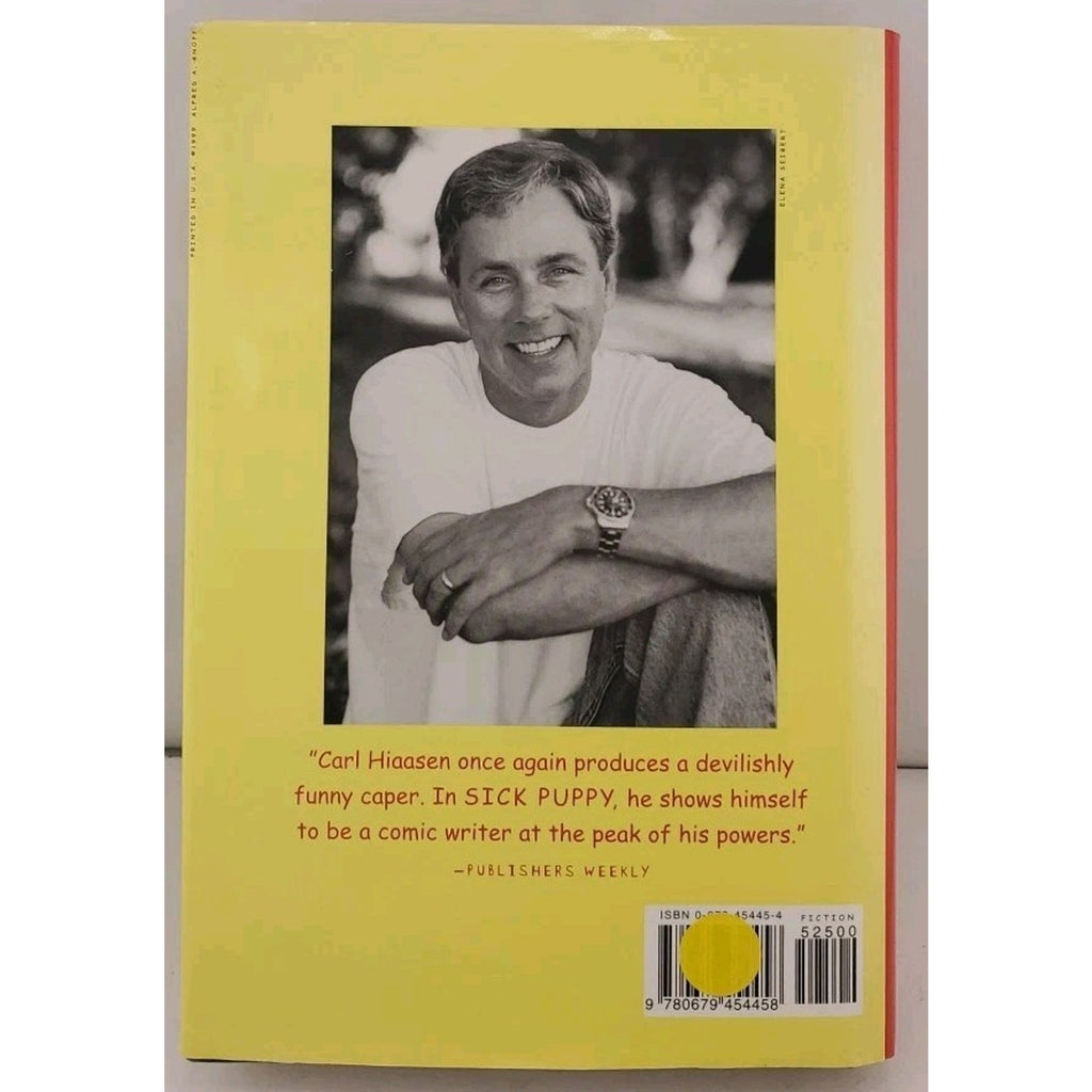 Sick Puppy by Carl Hiassen (2000, Hardcover)