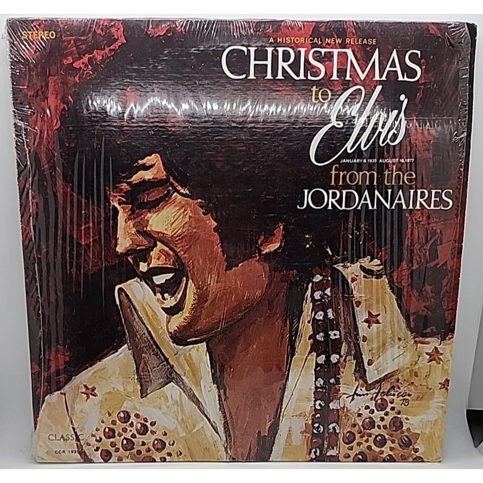 Christmas To Elvis From The Jordanaires (Record)