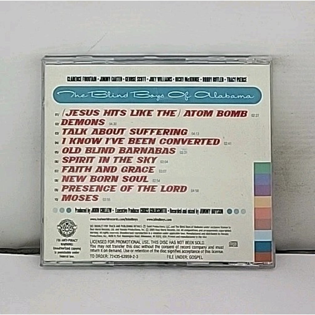 Atom Bomb by The Five Blind Boys of Alabama/The Blind Boys of Alabama (CD)