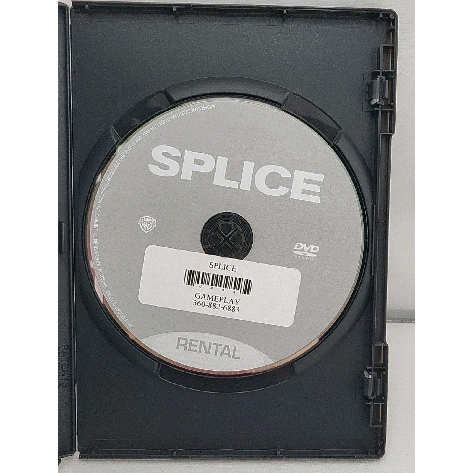 Splice (DVD 2010) Blockbuster Rental