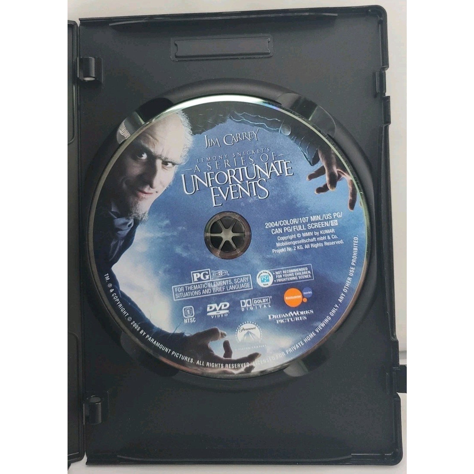Lemony Snickets A Series of Unfortunate Events (DVD, 2010, Canadian)