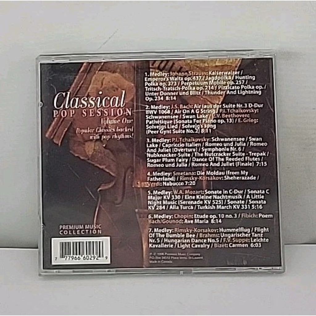Classical Pop Session Volume One CD Premium Music Collection
