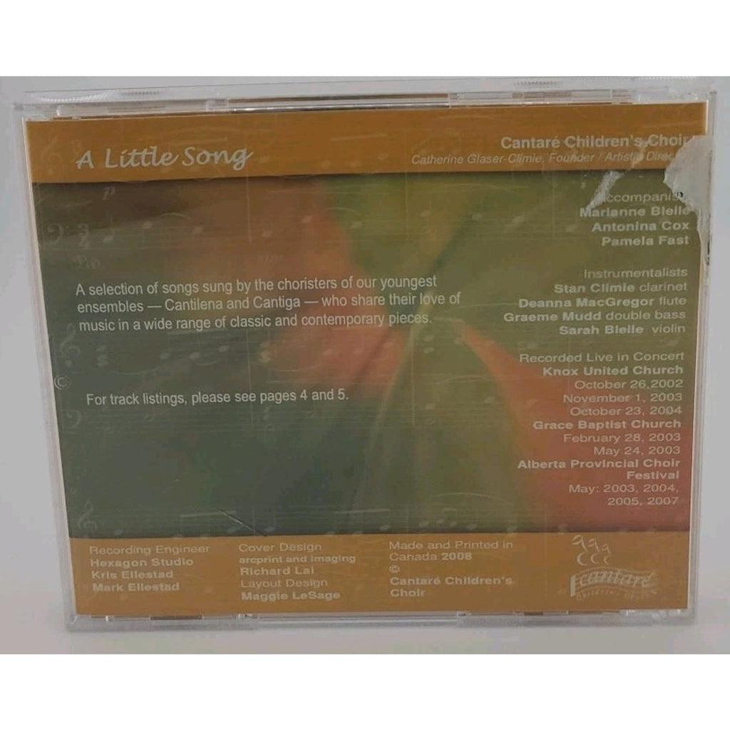 10th Anniversary Collection A Little Song CD