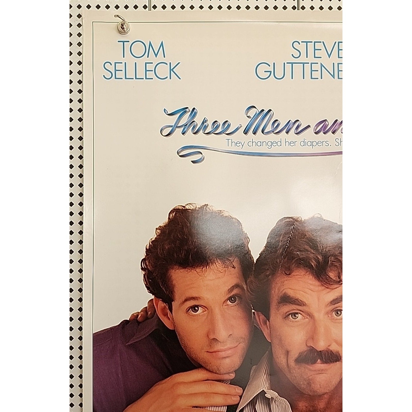 Three Men And A Baby 1987 Movie Poster 27x41 Tom Selleck Ted Danson