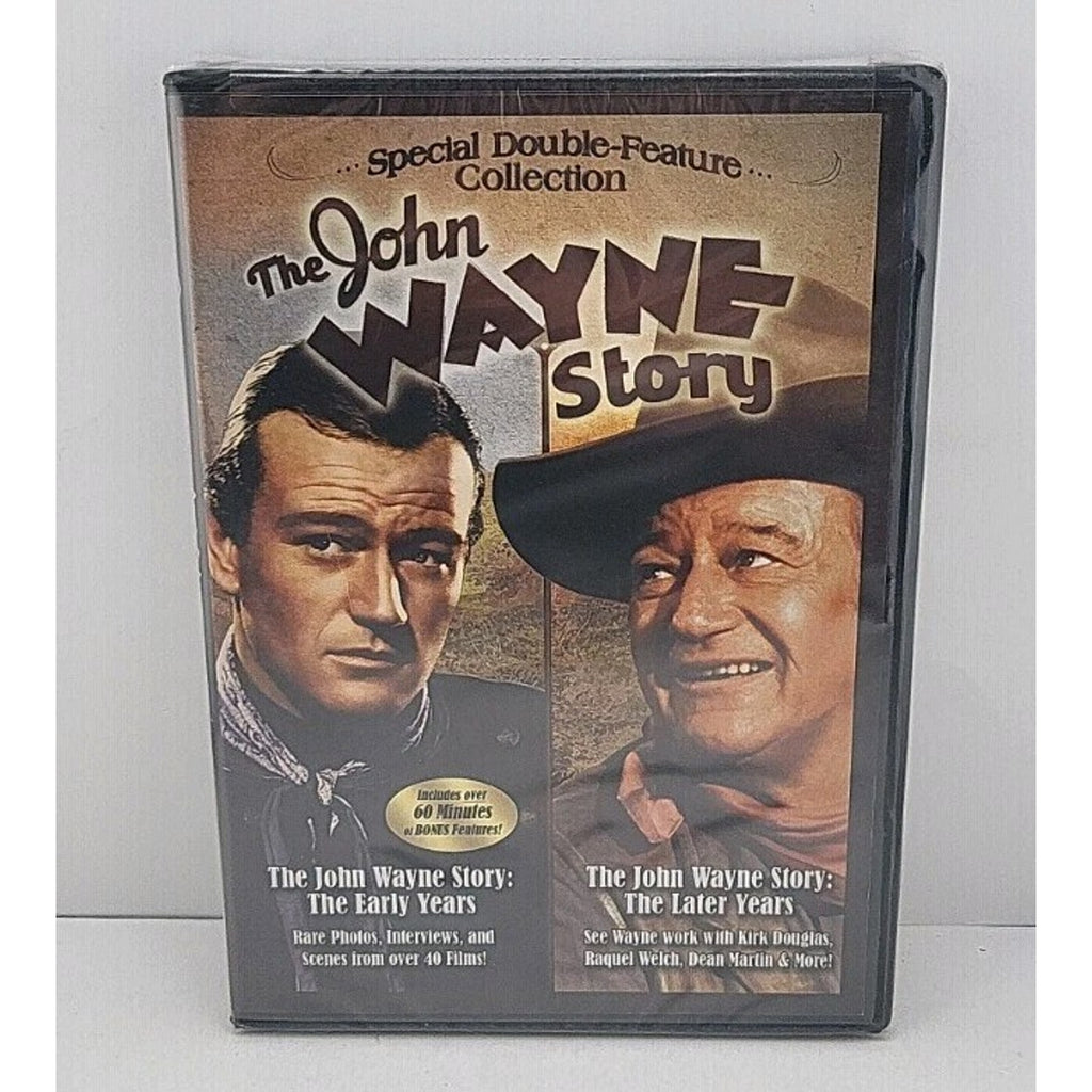 The John Wayne Story Double Feature Collection (DVD, 2015) *Brand New*