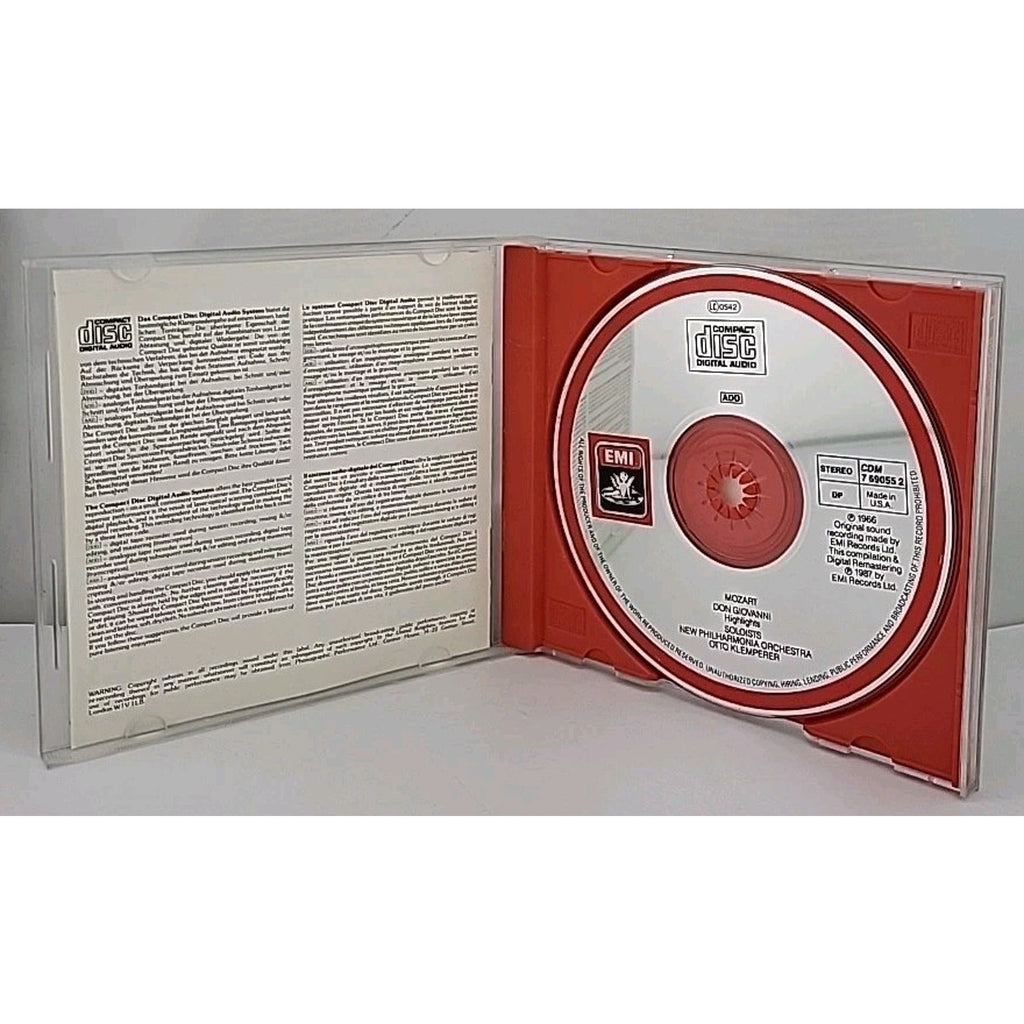 Mozart: Don Giovanni - Highlights (Music CD)