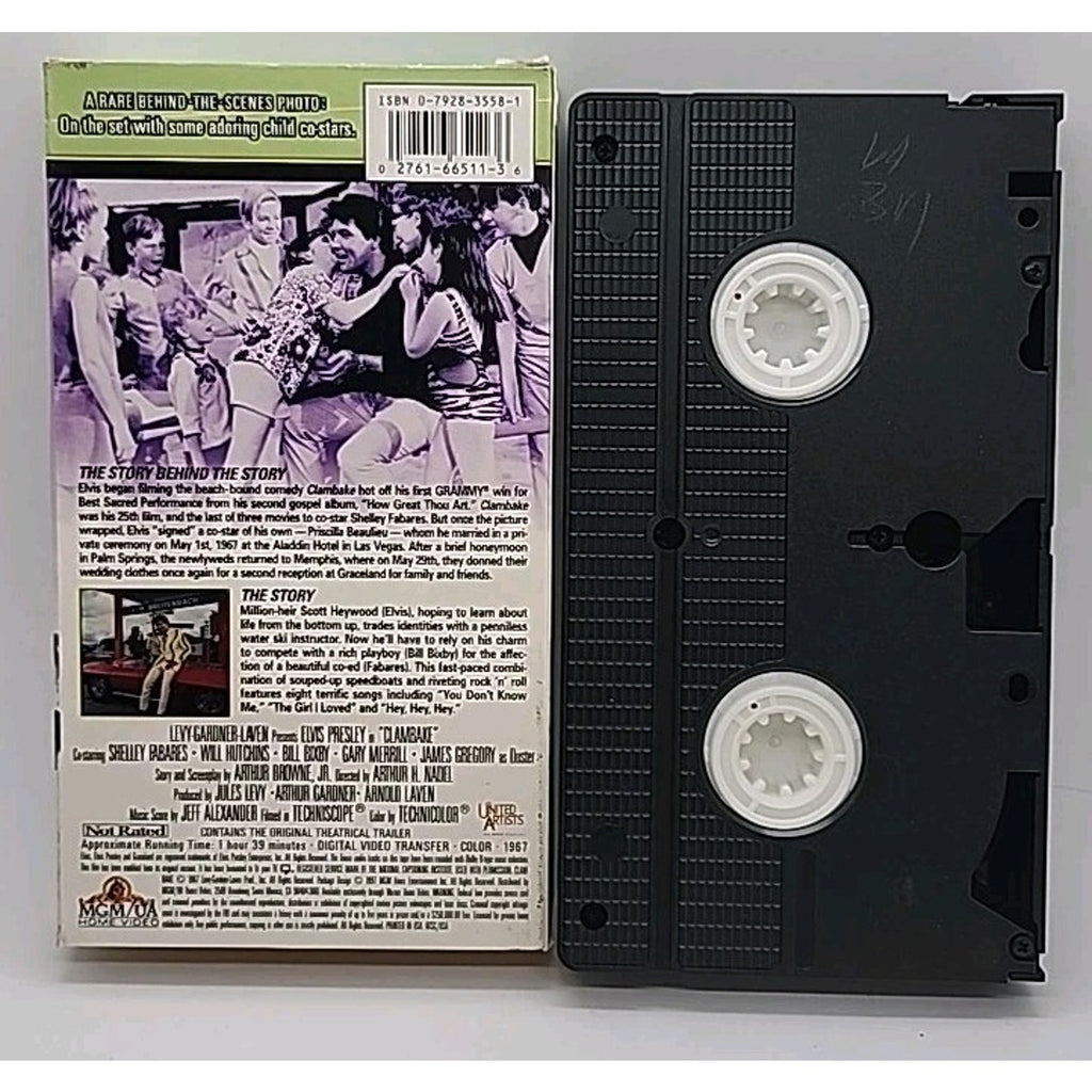 Clambake - Elvis Presley (VHS, 2006)