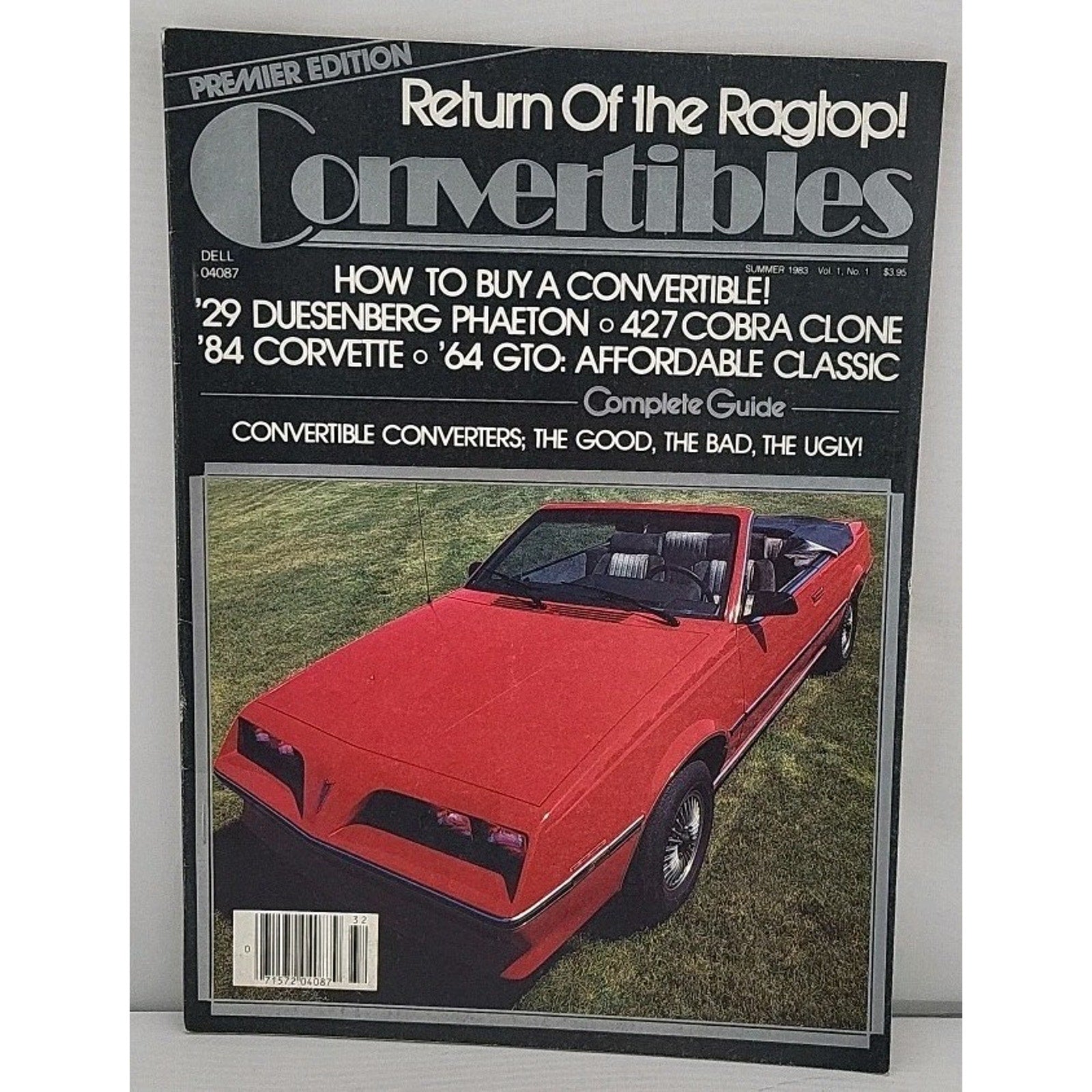 Convertibles Magazine - Vol. 1 No. 1 - Summer 1983
