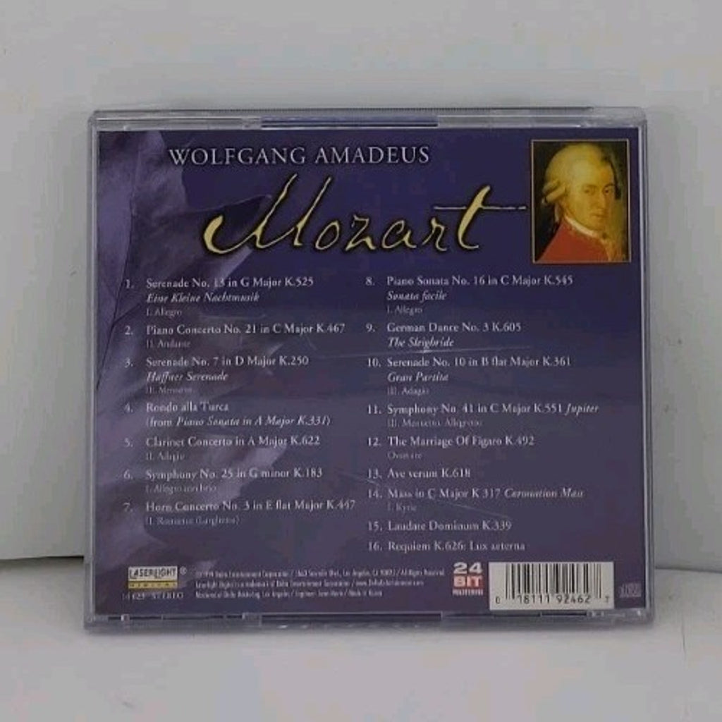 Classical Masters Wolfgang Amadeus Mozart CD Album