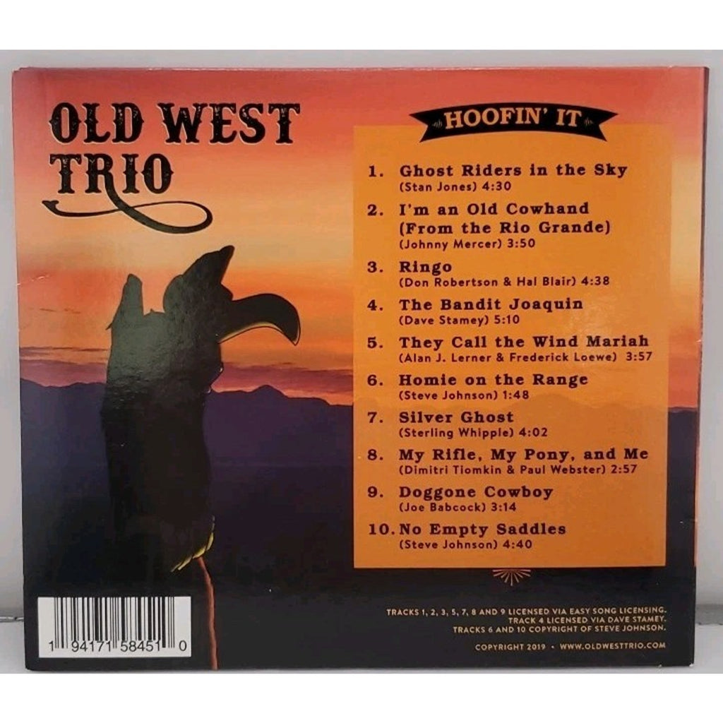 Old West Trio Hoofin' It (CD)