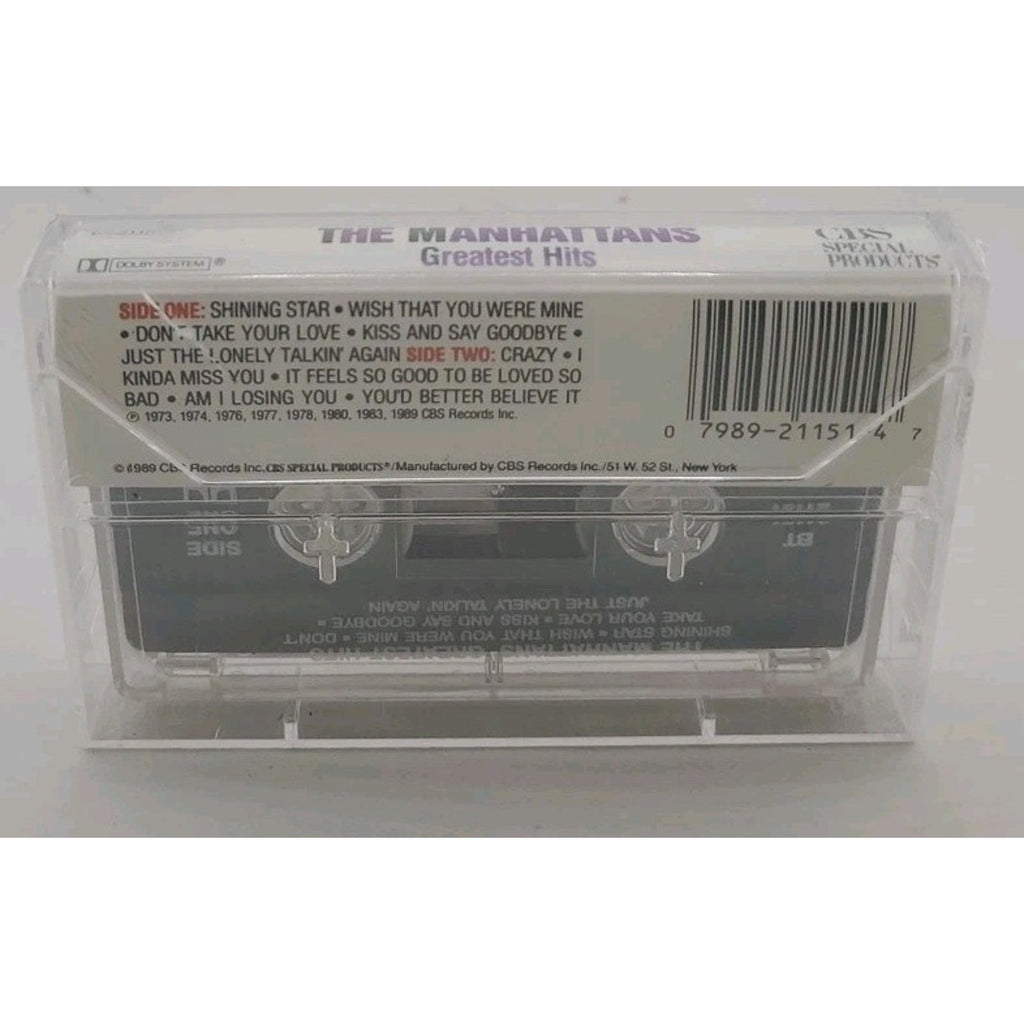 Manhattans: Greatest Hits by The Manhattans (Cassette, 1995) *Brand New*
