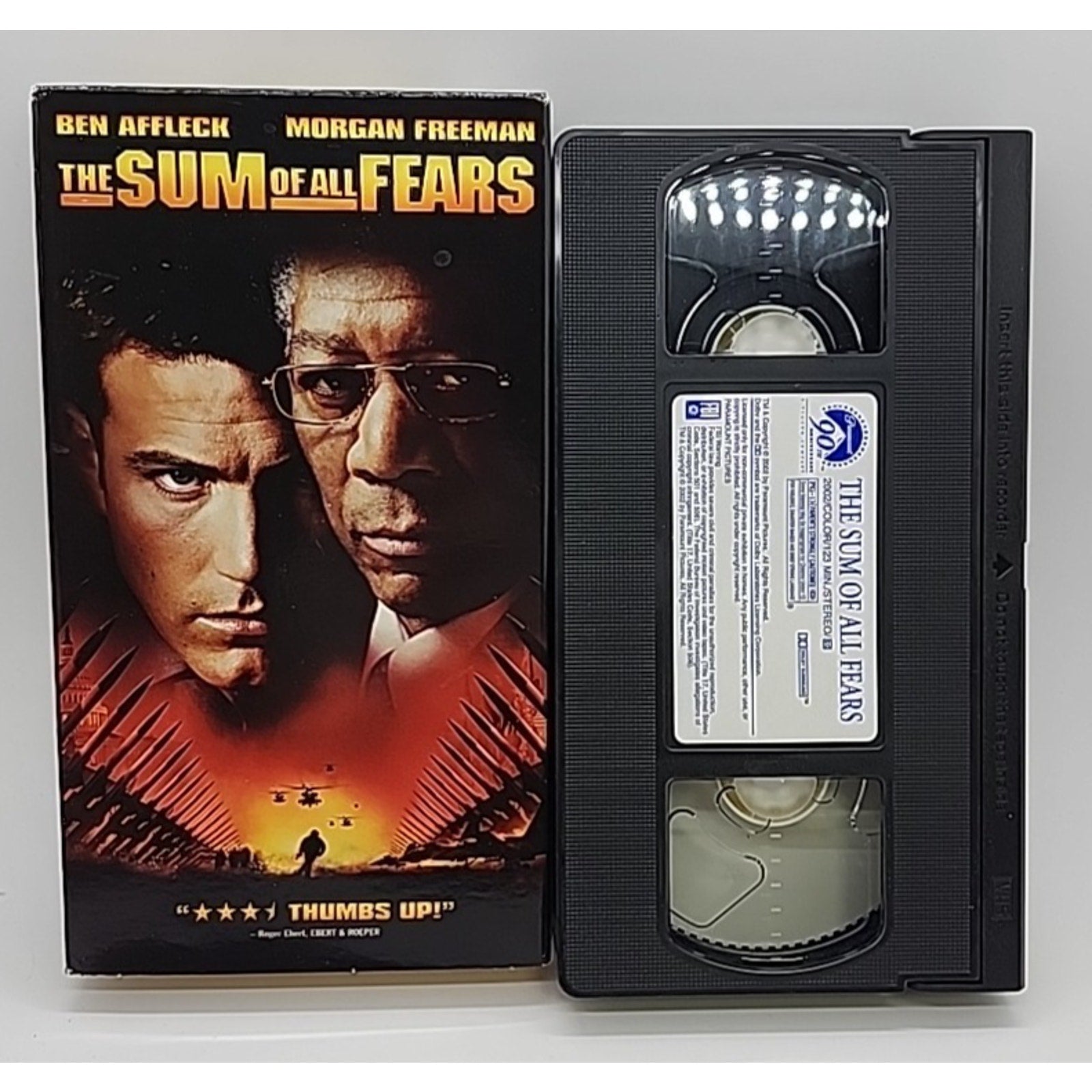 The Sum of All Fears (VHS, 2002)