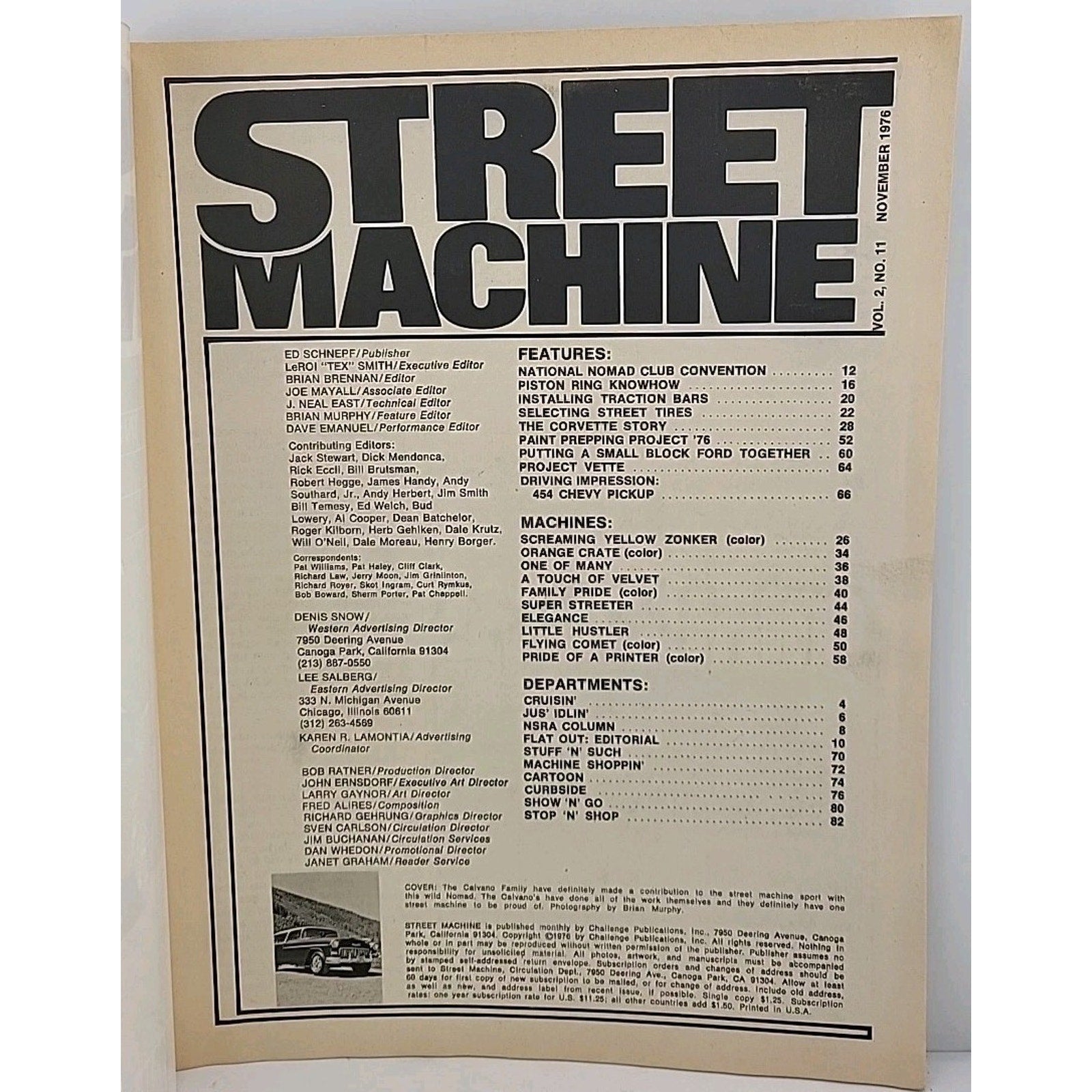 Street Machine Magazine - November 1976 - Vol. 2 No. 11