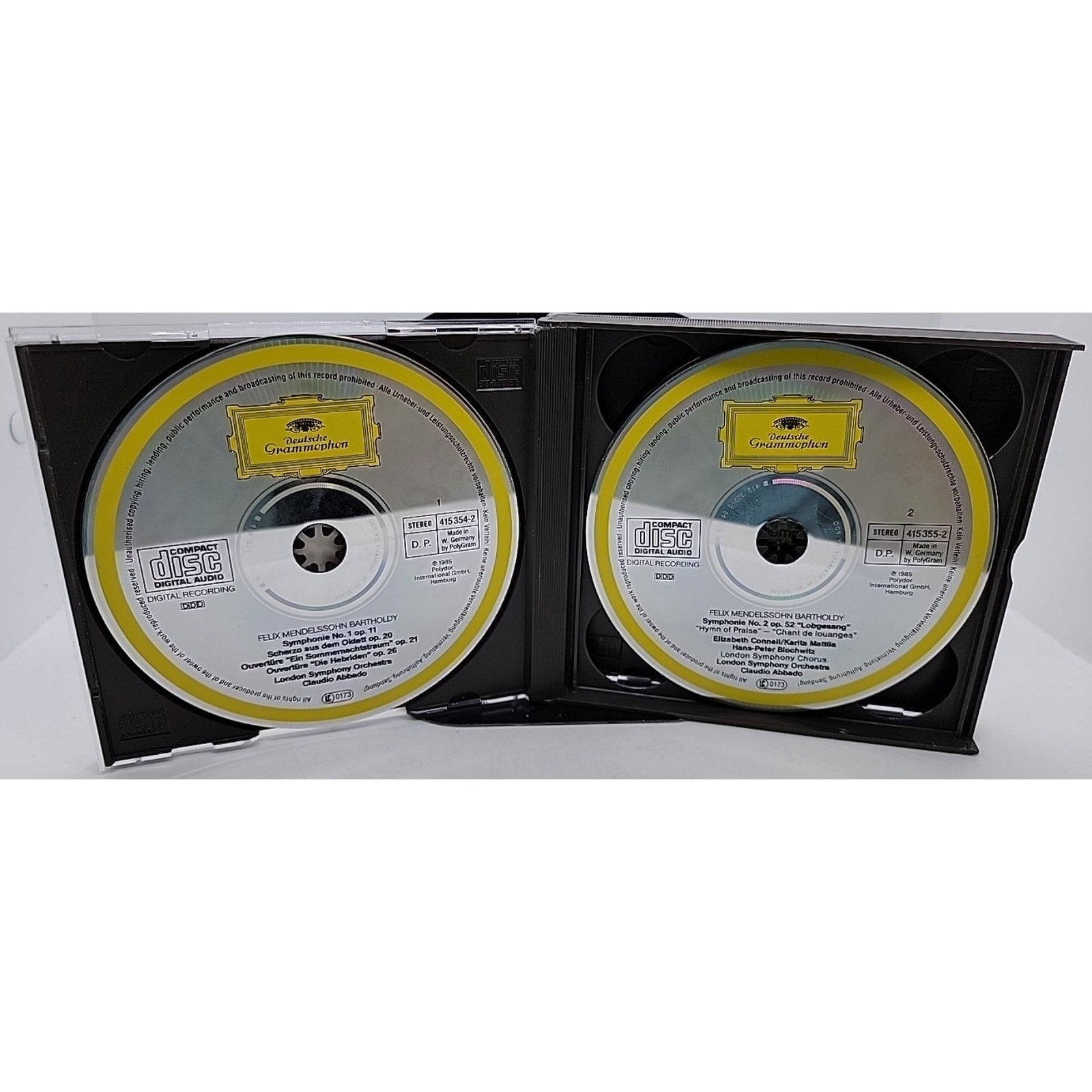 CD Mendelssohn: 5 Symphonien, Ouvertüren