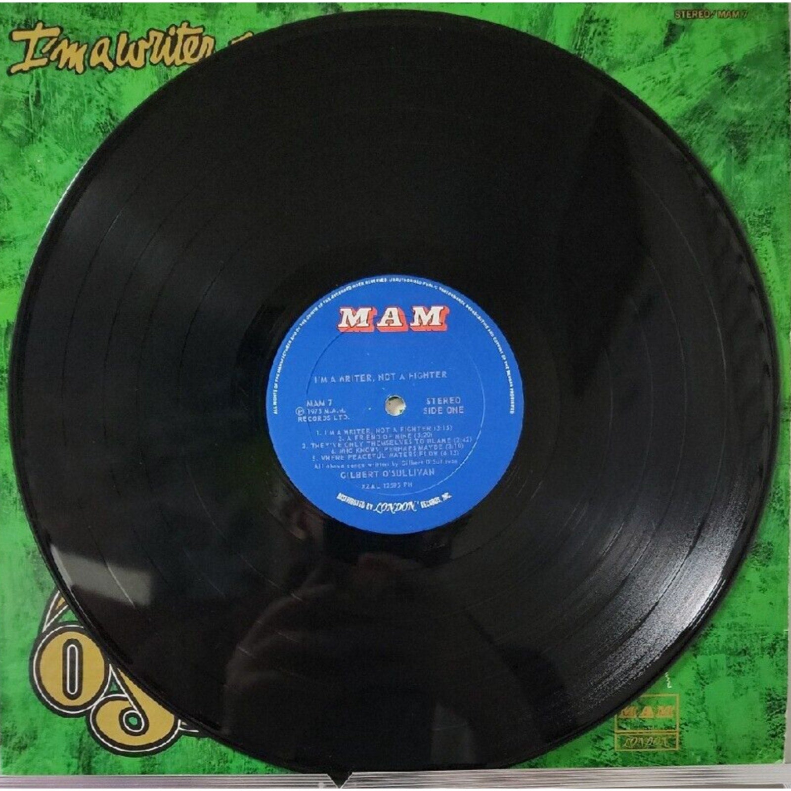 Gilbert O'Sullivan - I'm a Writer Not a Fighter (Record)