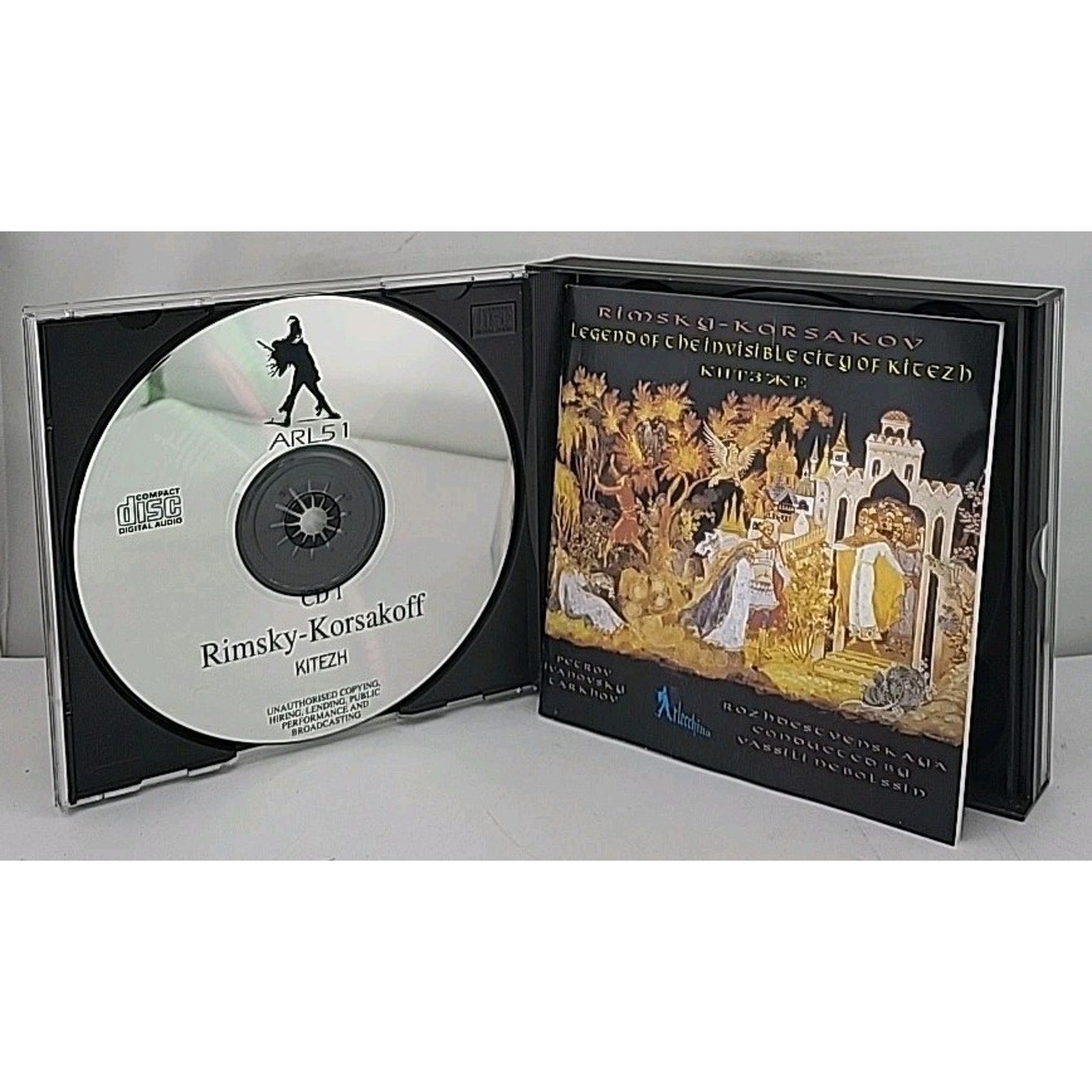 Legend Of The Invisible City Of Kitezh - Rimsky-Korsakoff - 3 CD Set