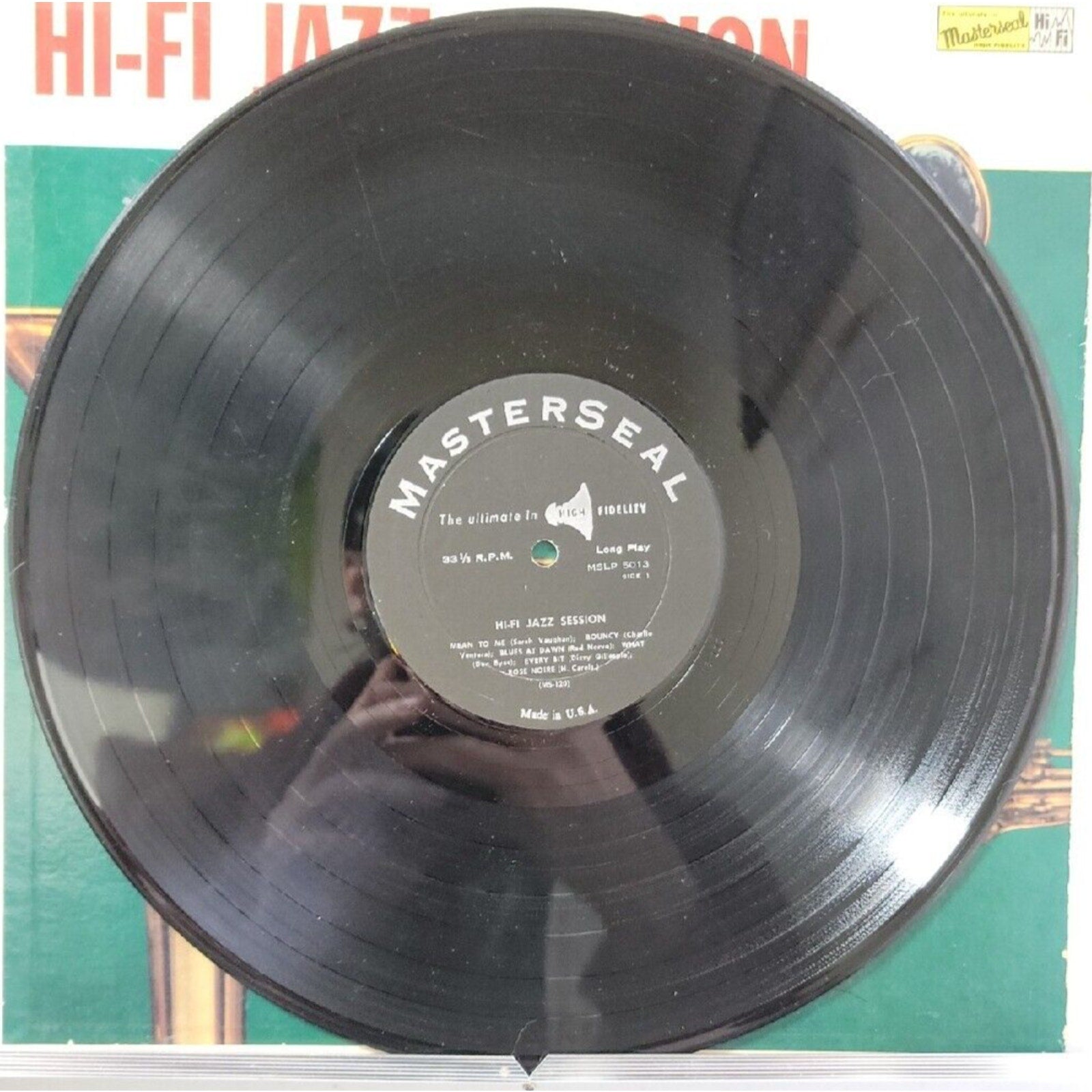 Hi-Fi Jazz Session Sarah Sings "Mean To Me" (Record)