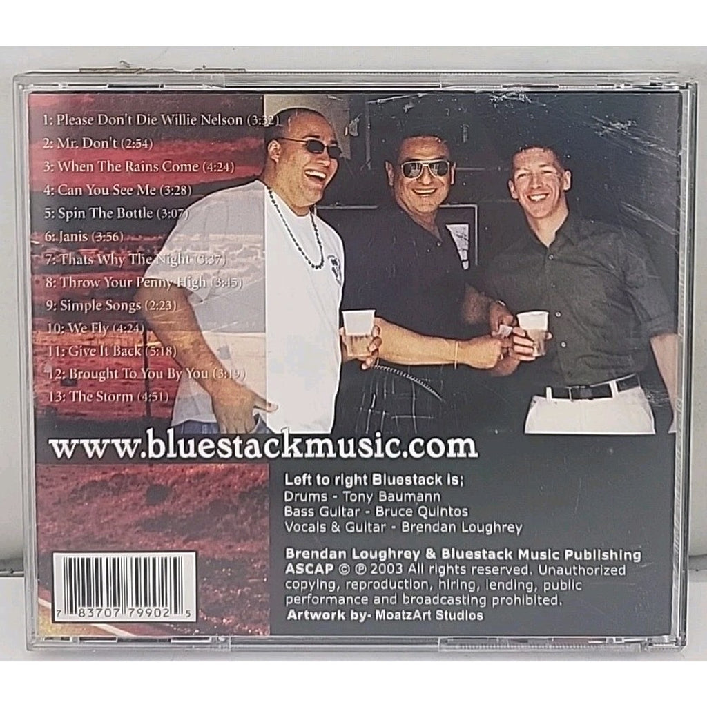 Brendan Loughrey & Bluestack Please Don't Die Willie Nelson CD