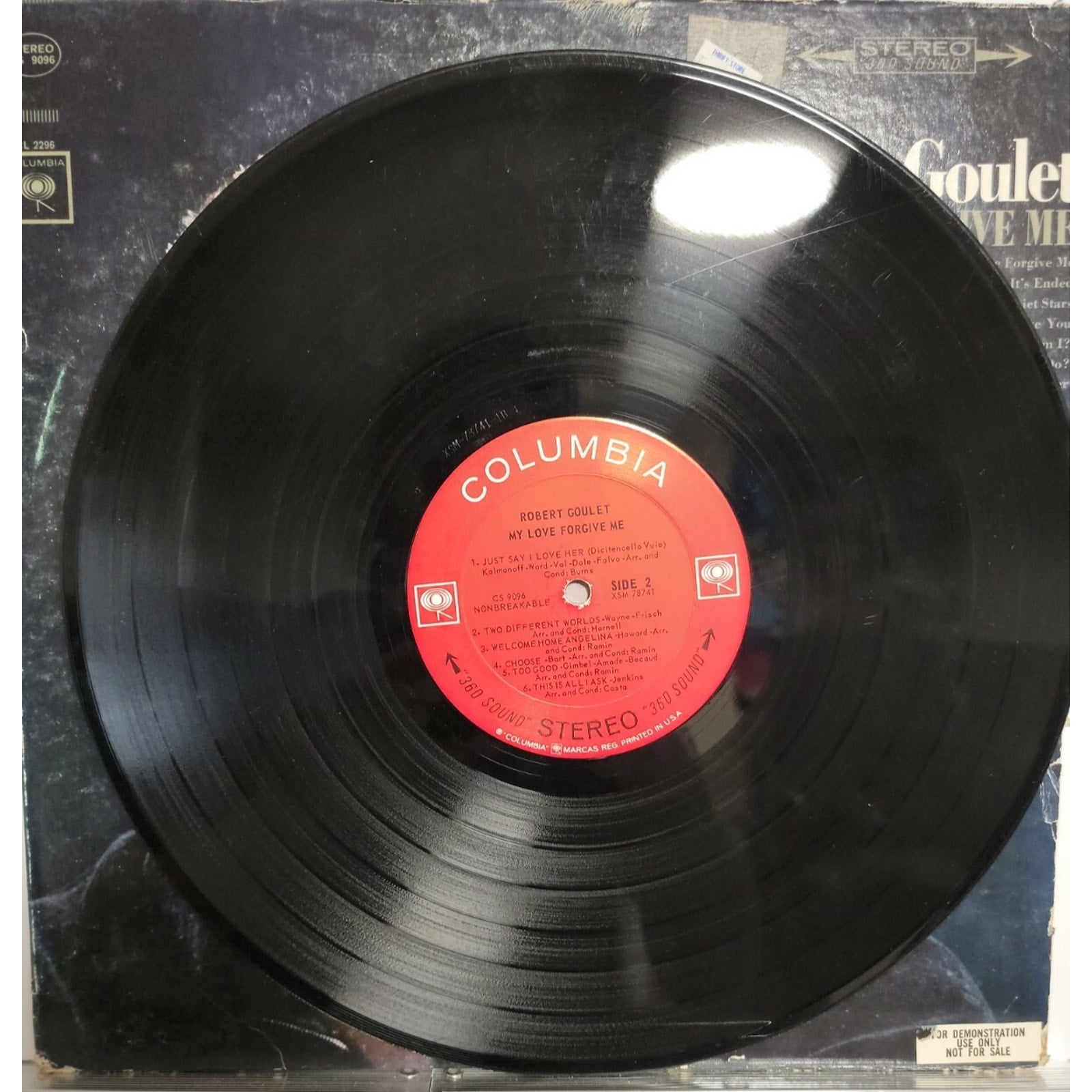 Robert Goulet – My Love Forgive Me (Vinyl)