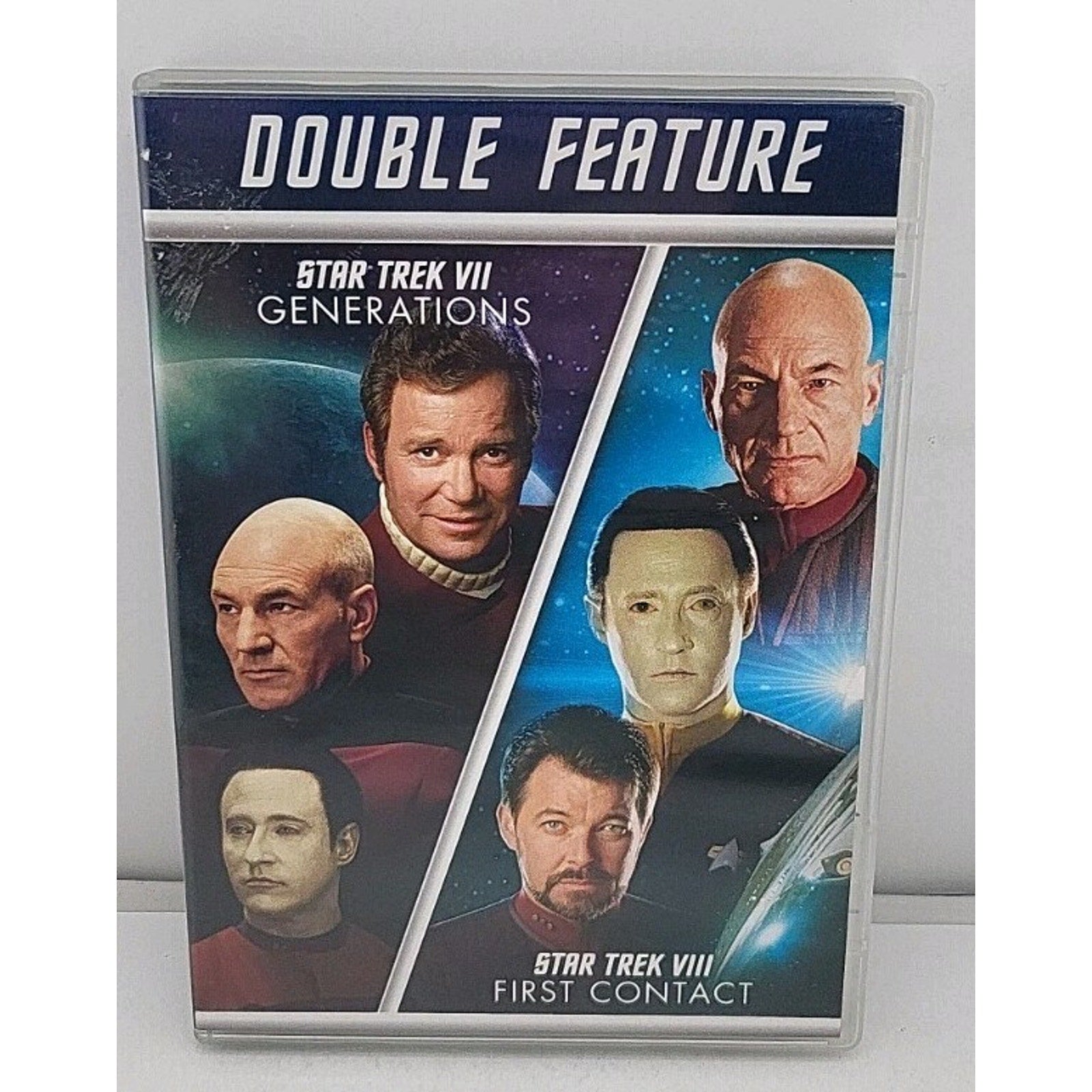 Star Trek VII: Generations / Star Trek VIII: First Contact (DVD, 1996)