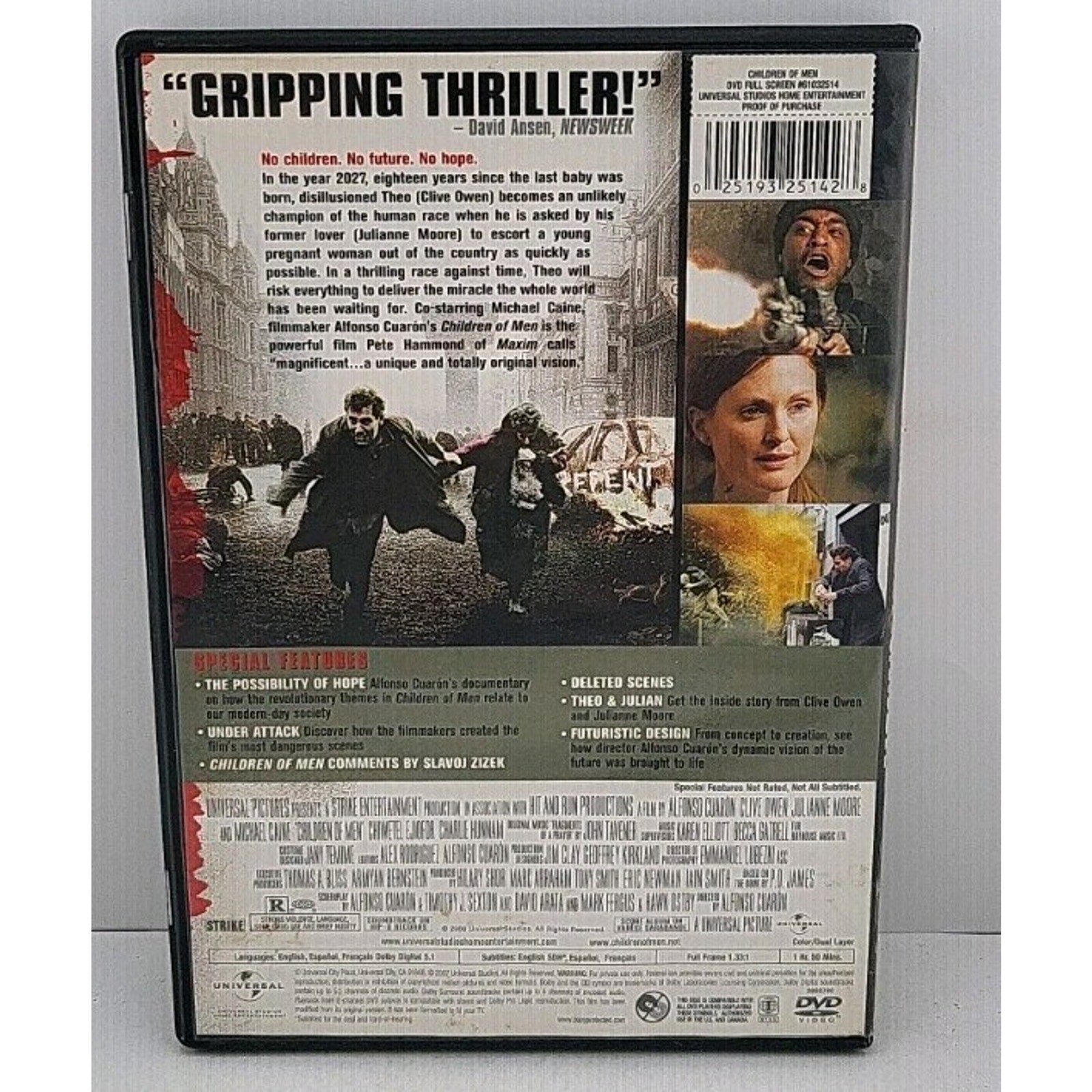 Children of Men (DVD, 2006)