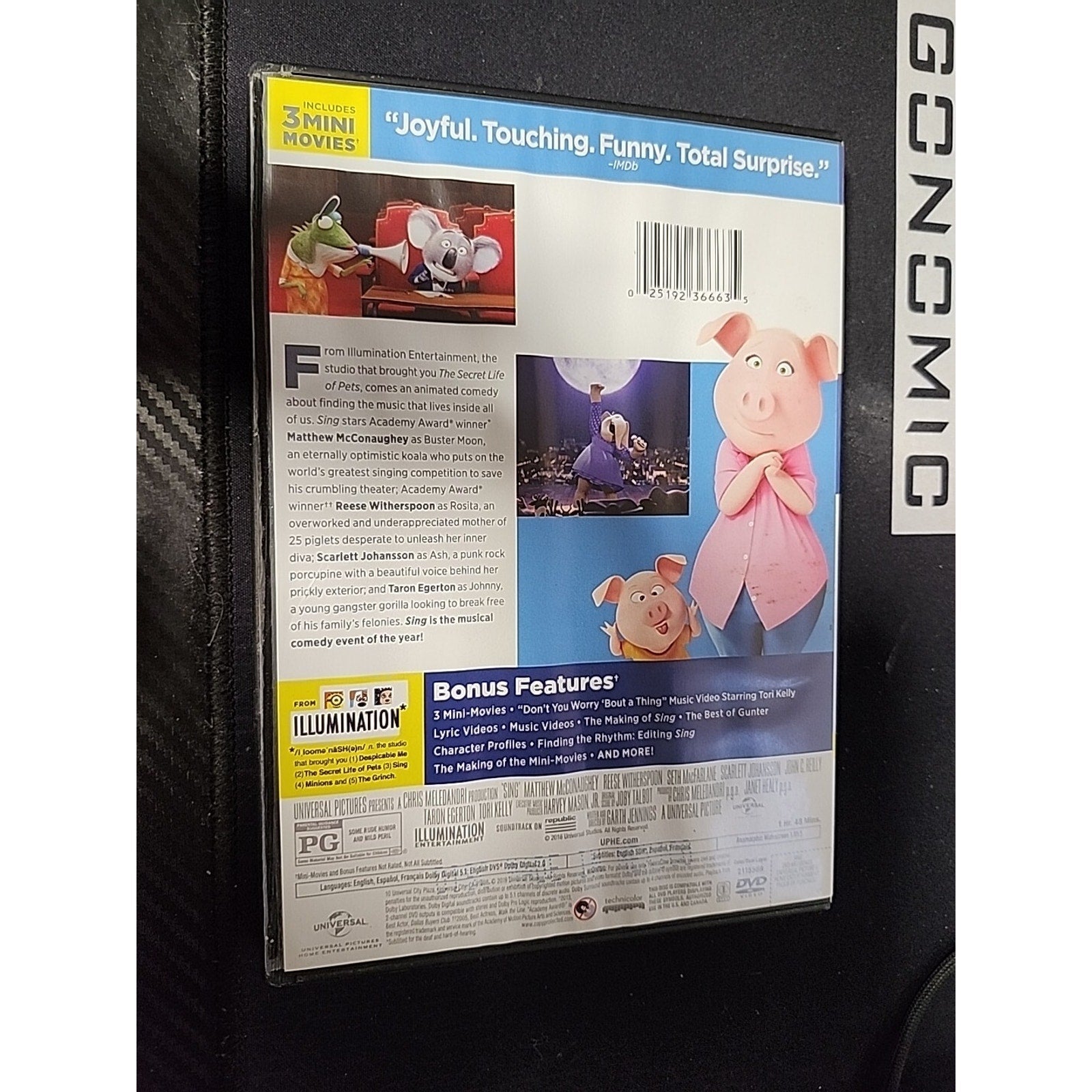 Sing (DVD, 2016)