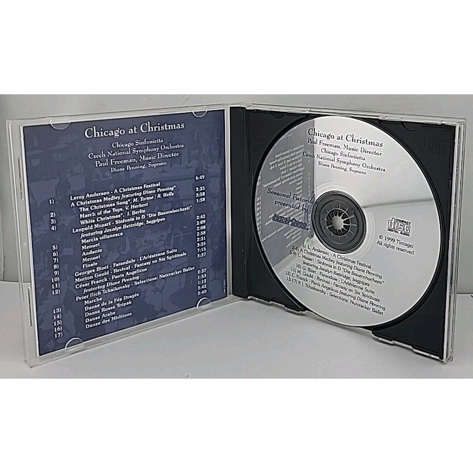 Chicago at Christmas CD by Chicago Sinfonietta Paul Freeman Director