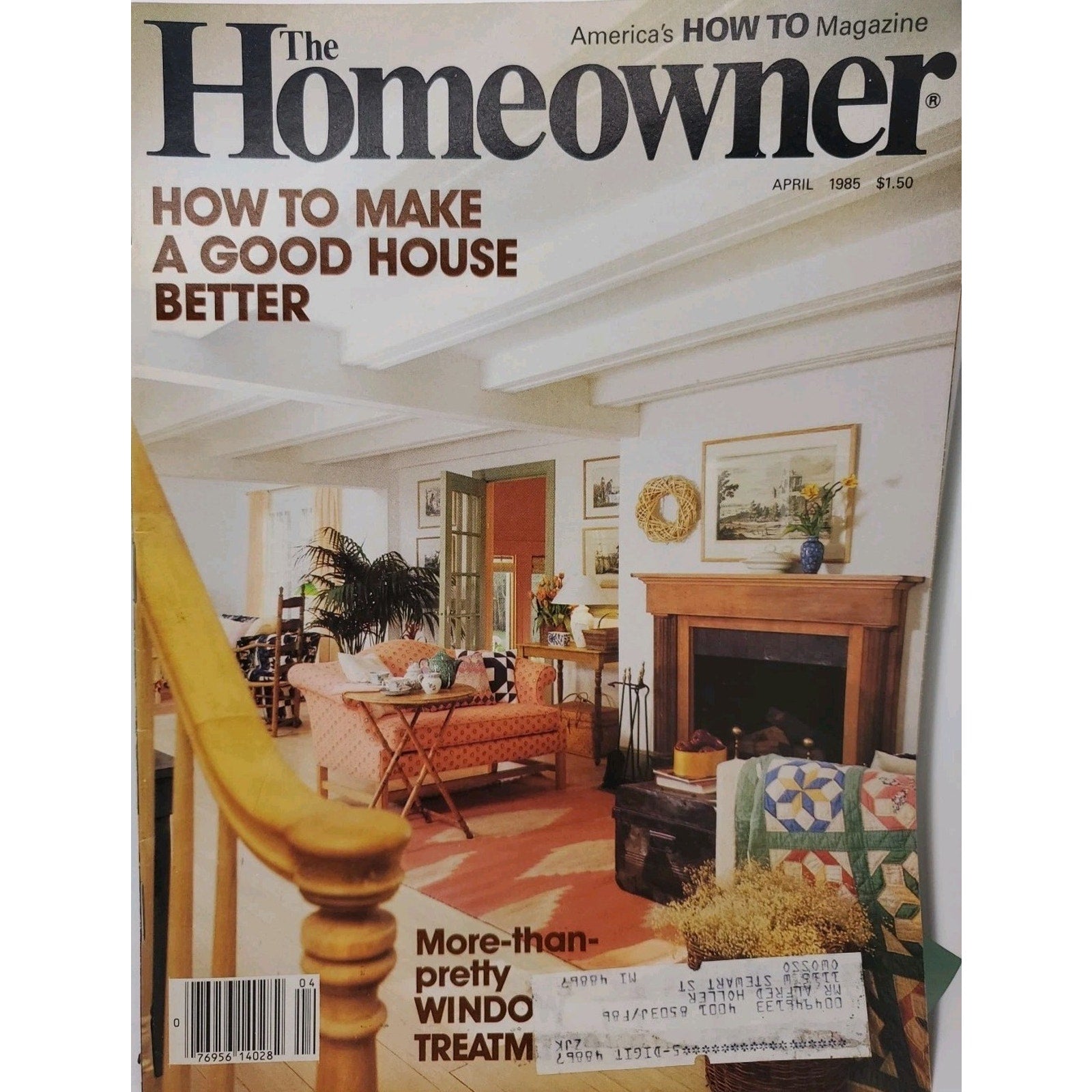 The Homeowner April 1985 Magazine