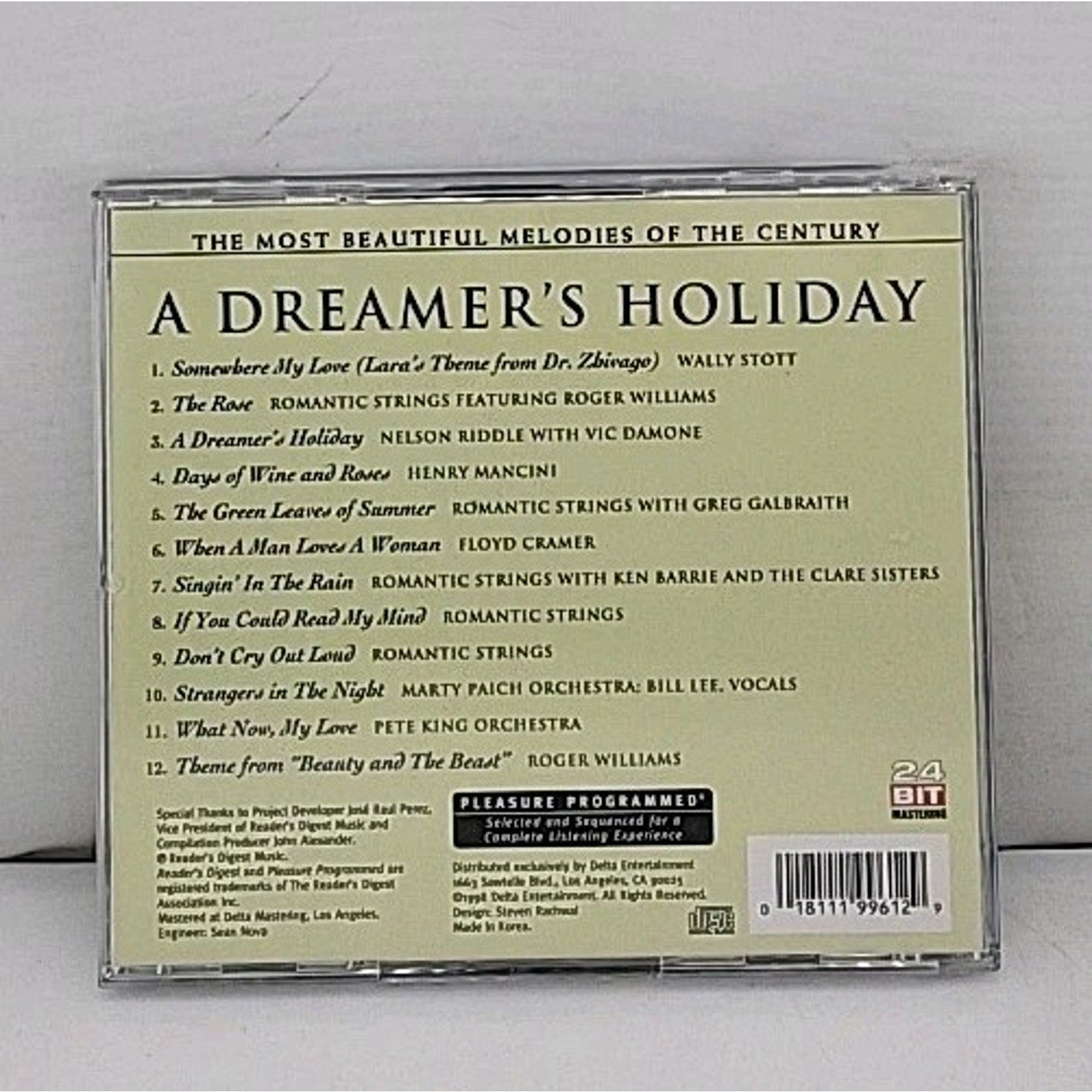 Dreamer's Holiday by Various (CD, 1999)
