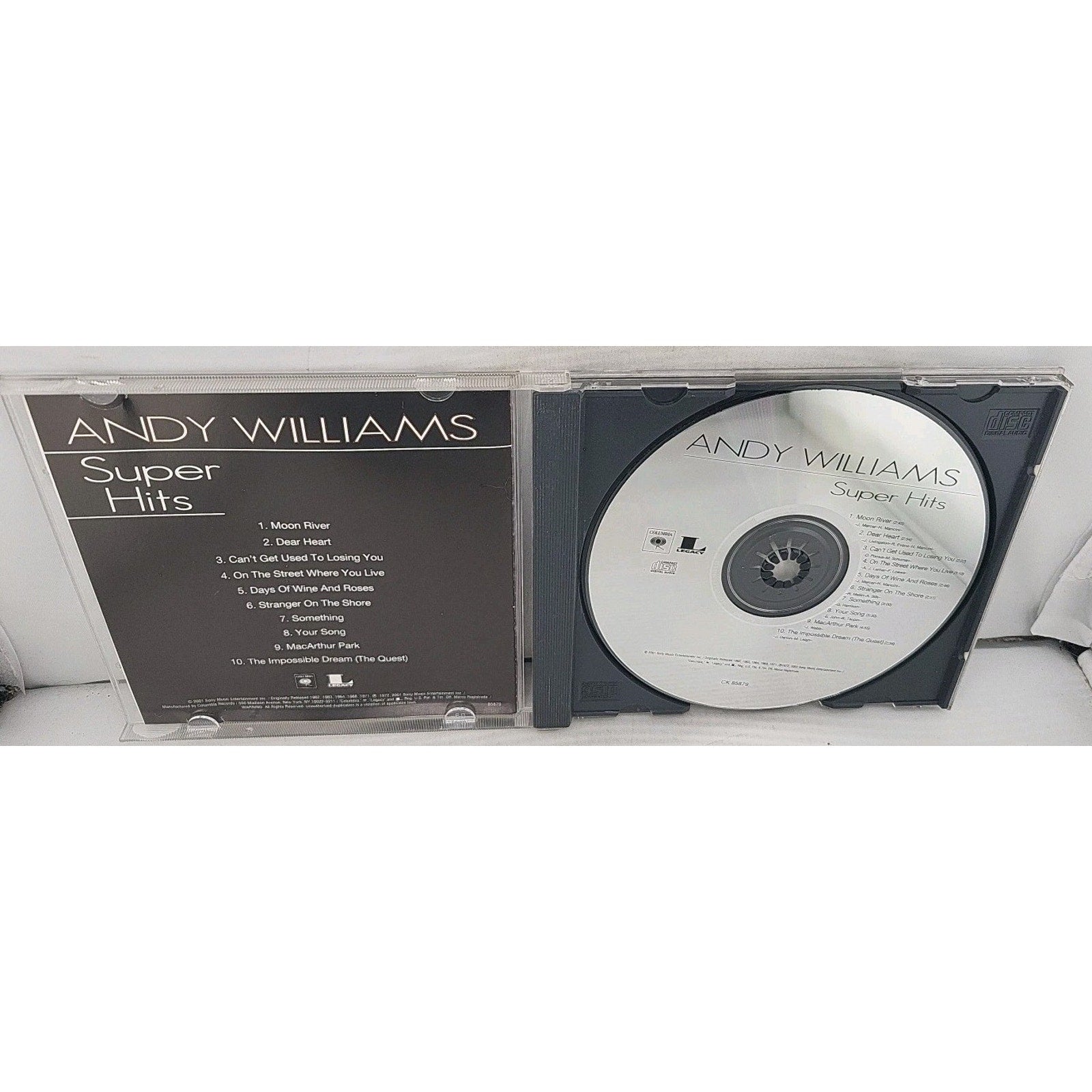 Superhits by Andy Williams (CD, 2001)