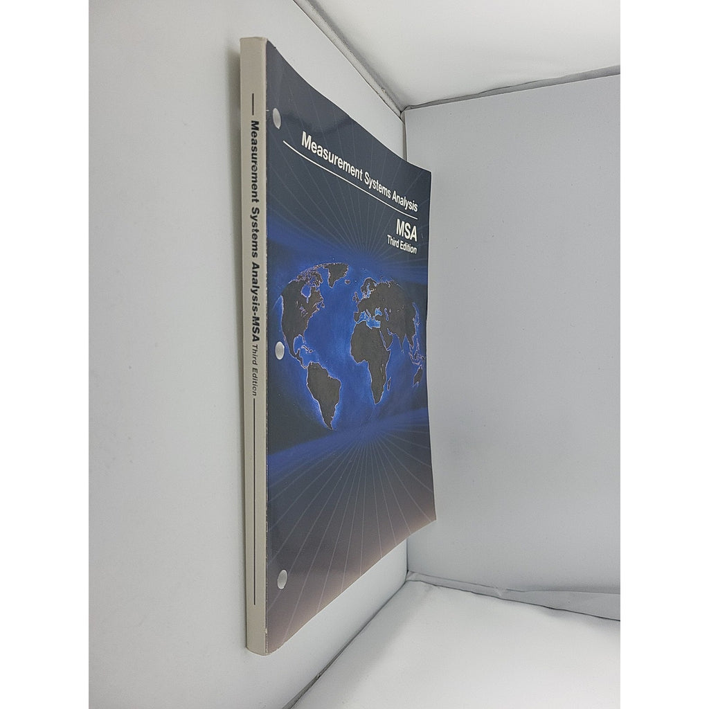 Measurement System Analysis (MSA) Reference Manual Paperback Book