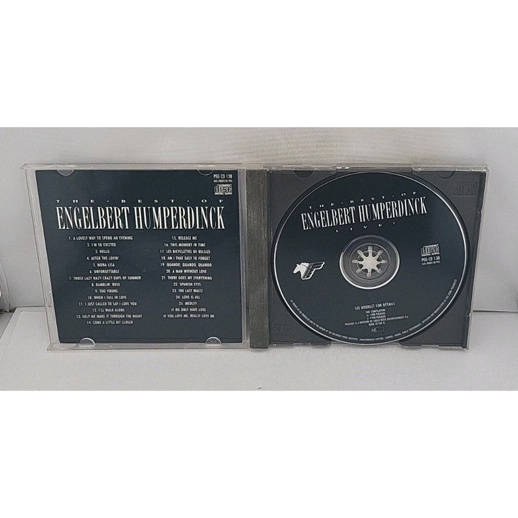 The Best Of Engelbert Humperdinck Live by Engelbert Humperdinck (CD, 1998)