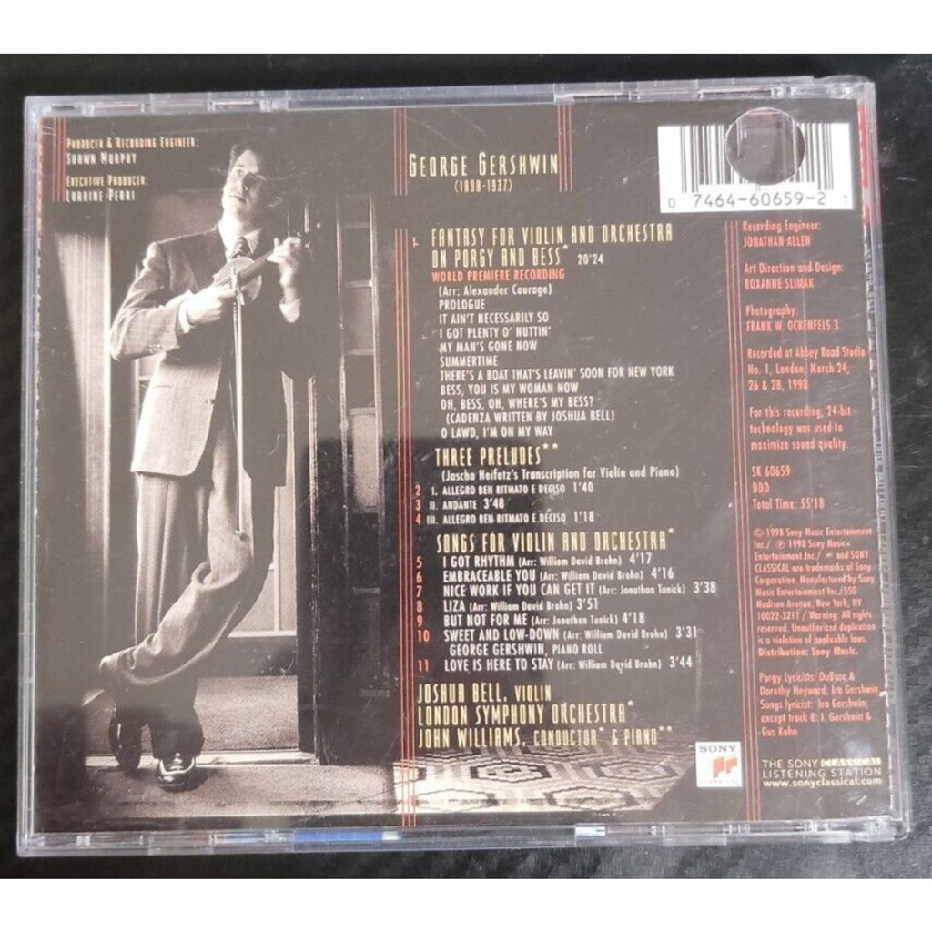 Joshua Bell Gershwin Fantasy John Williams London Symphony Orchestra (CD)