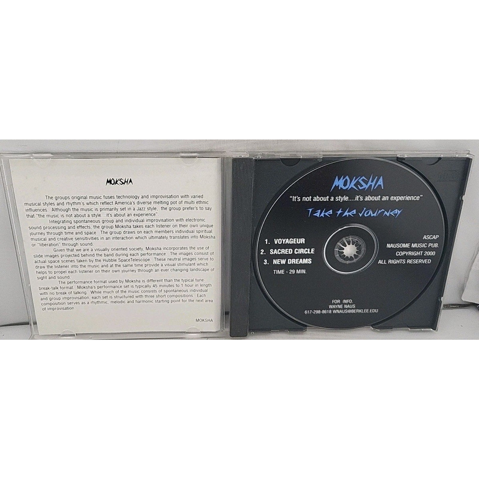 Take The Journey - Moksha CD