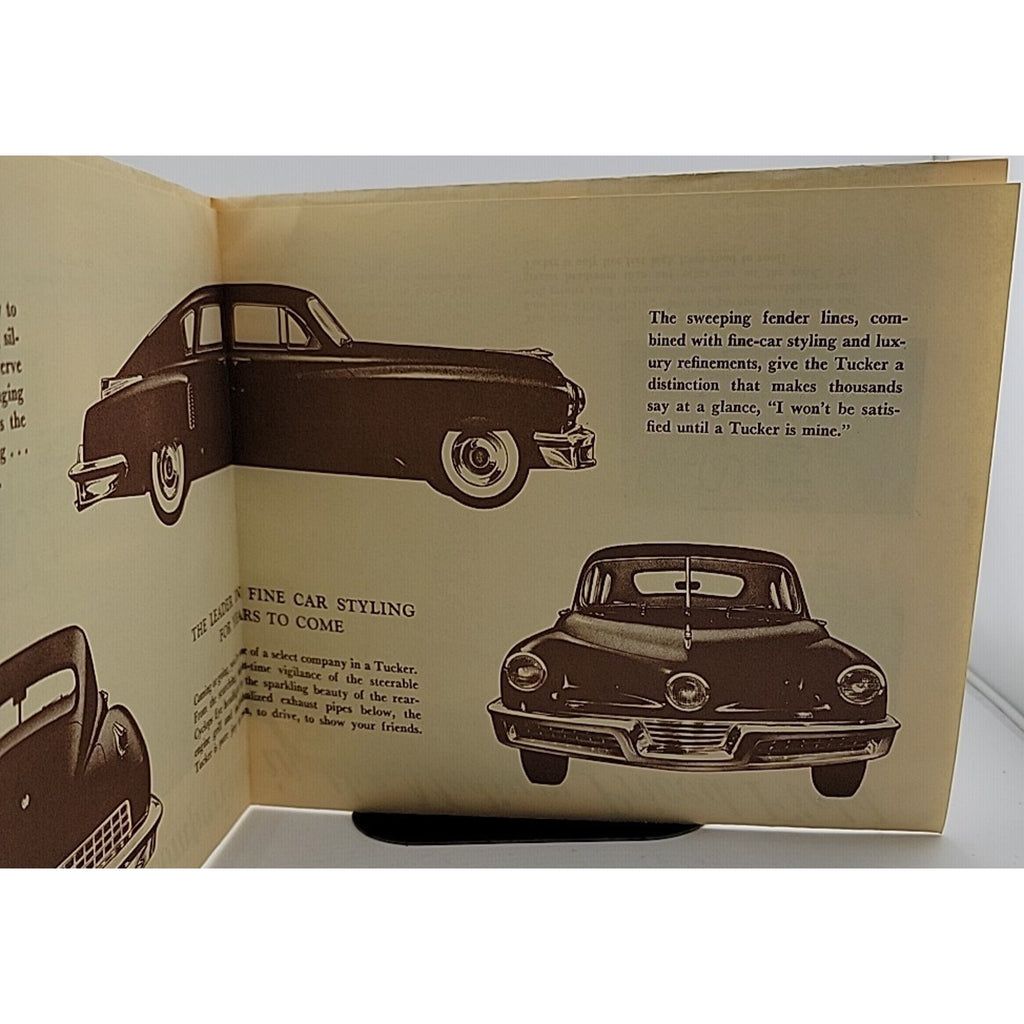The Tucker Motor Car Sales Brochure Tucker '48
