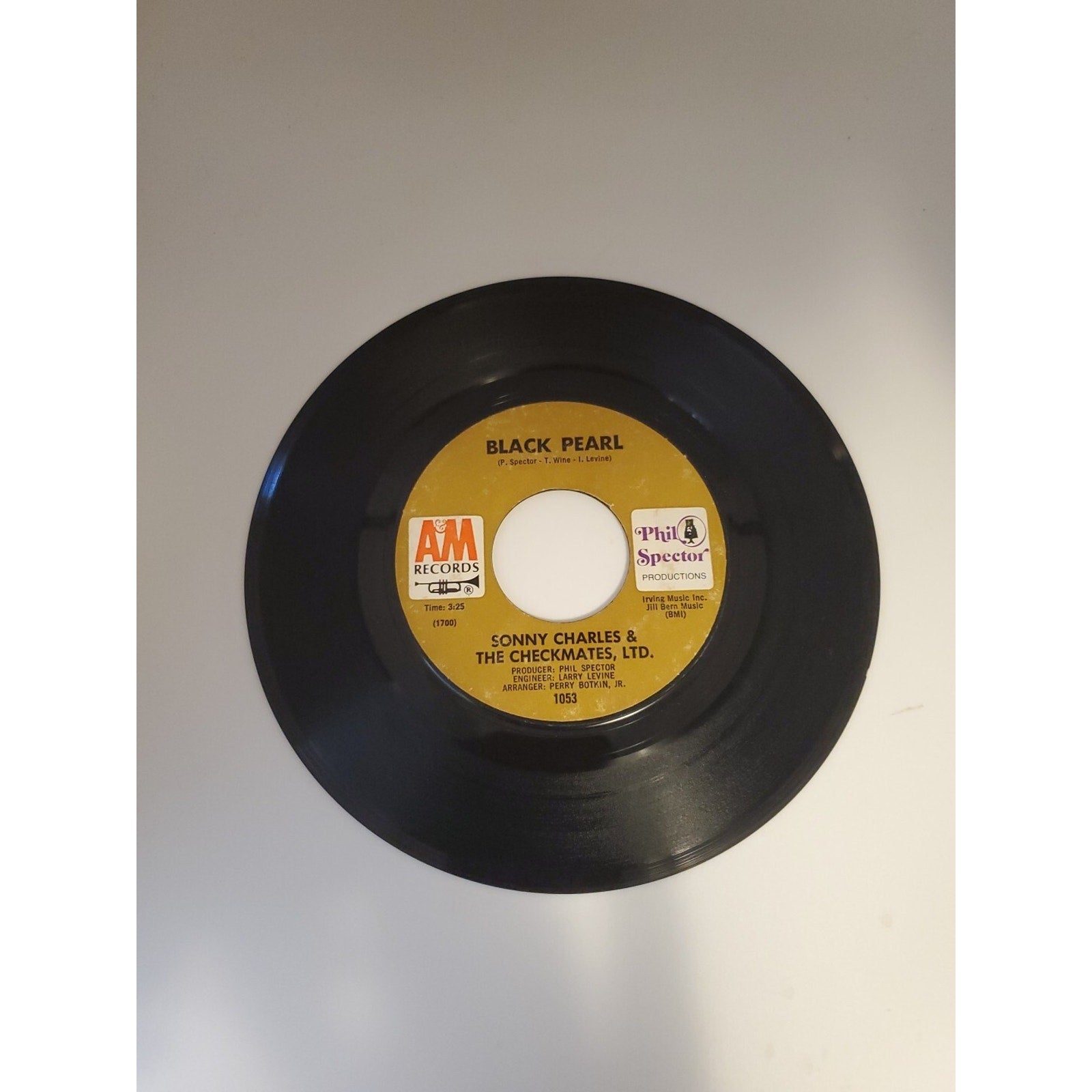 Sonny Charles and The Checkmates, LTD - Black Pearl / Lazy Susan (Record)