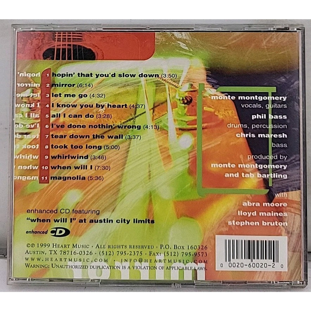 Mirror by Monte Montgomery (CD, 2003)