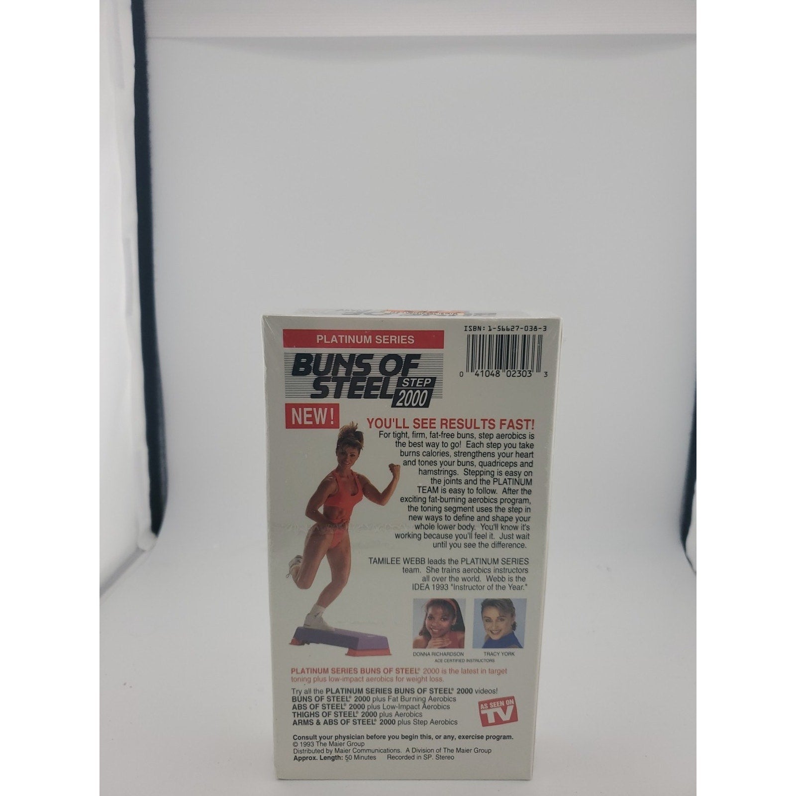 Buns of Steel Step 2000 (VHS, 1993) *Brand New*