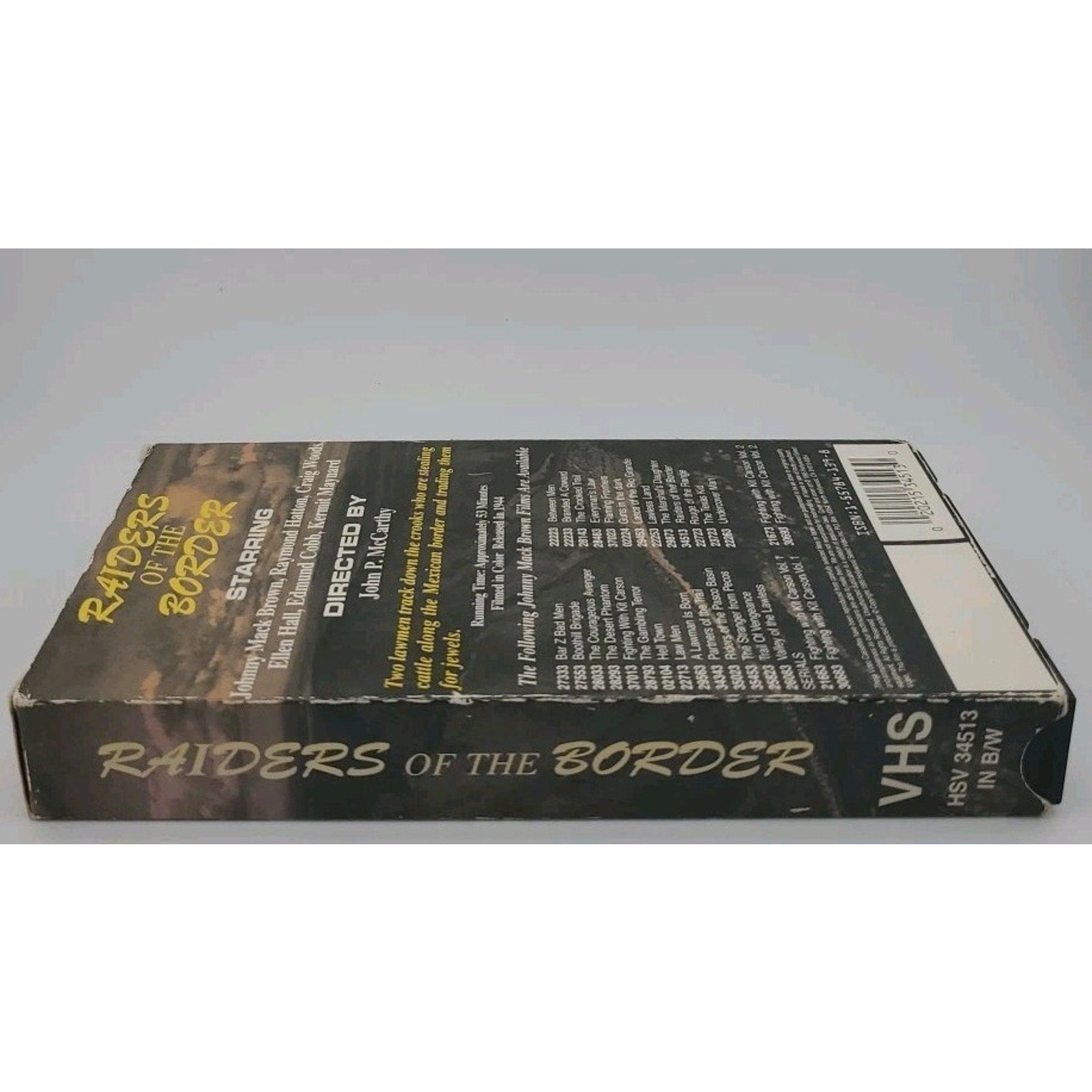 Raiders of the Border (VHS, 1995)
