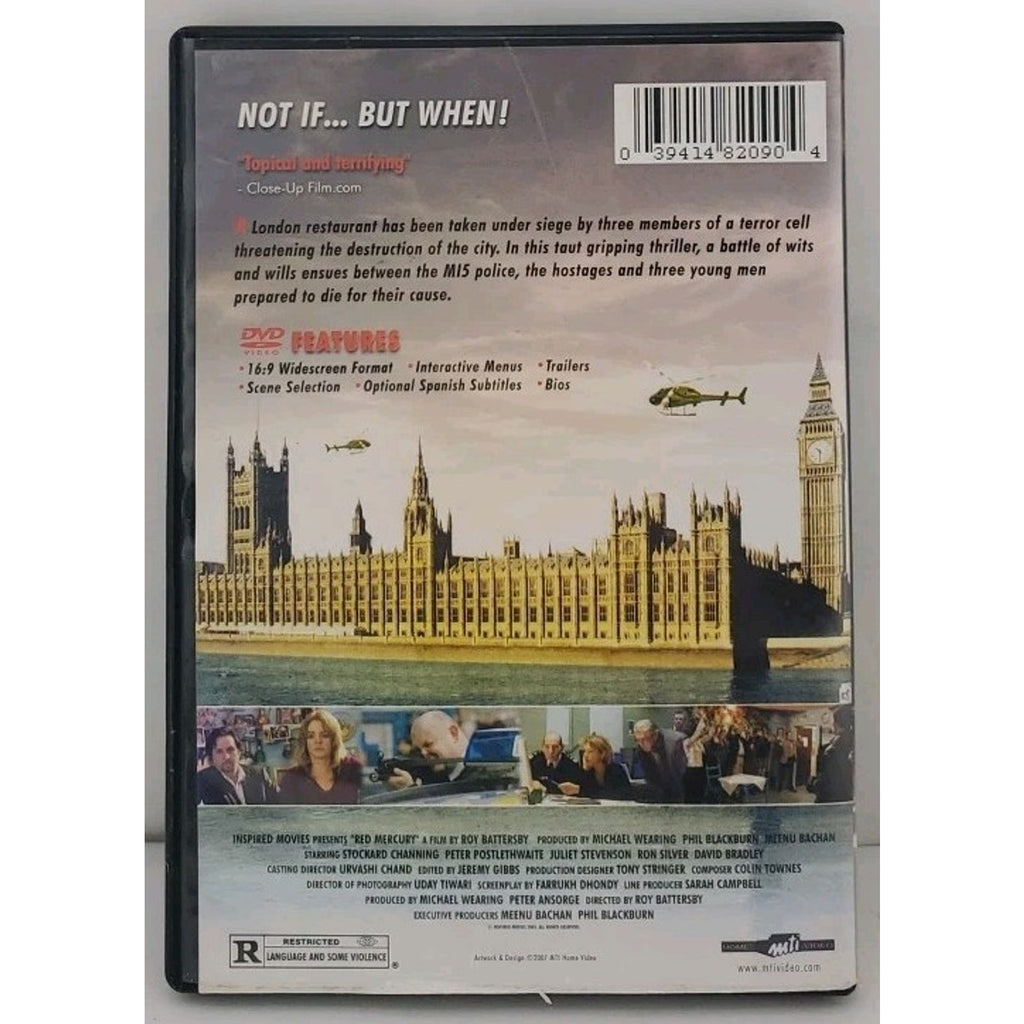 Red Mercury (DVD, 2007)