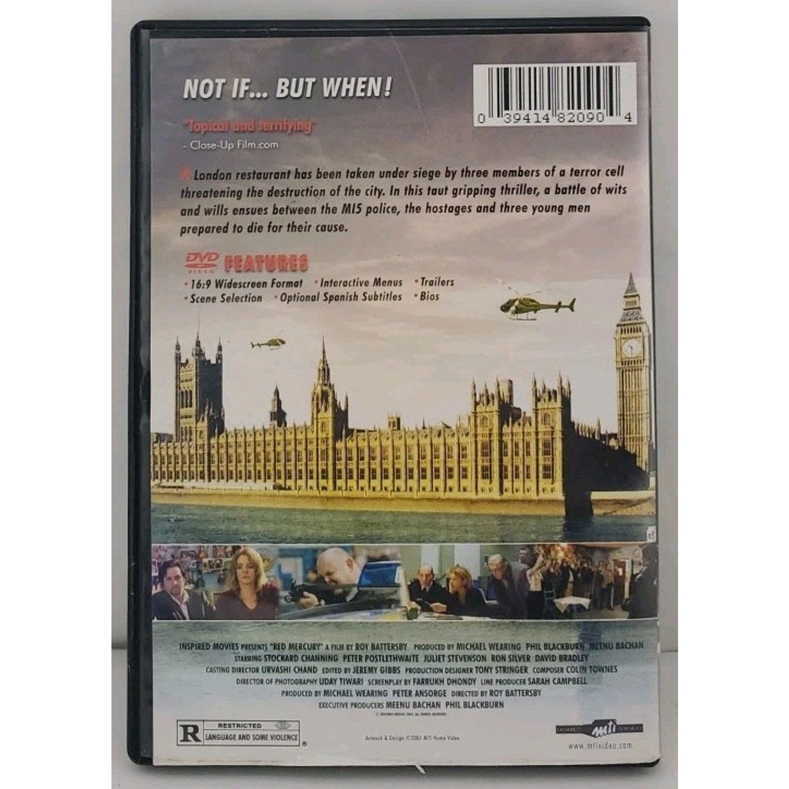 Red Mercury (DVD, 2007)