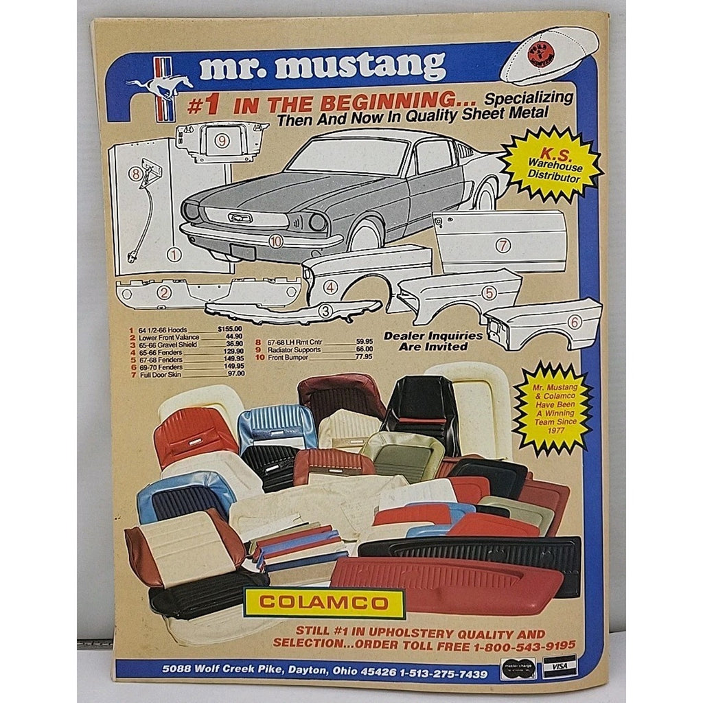 Mustang Monthly Magazine August 1988 Volume 11 Number 6