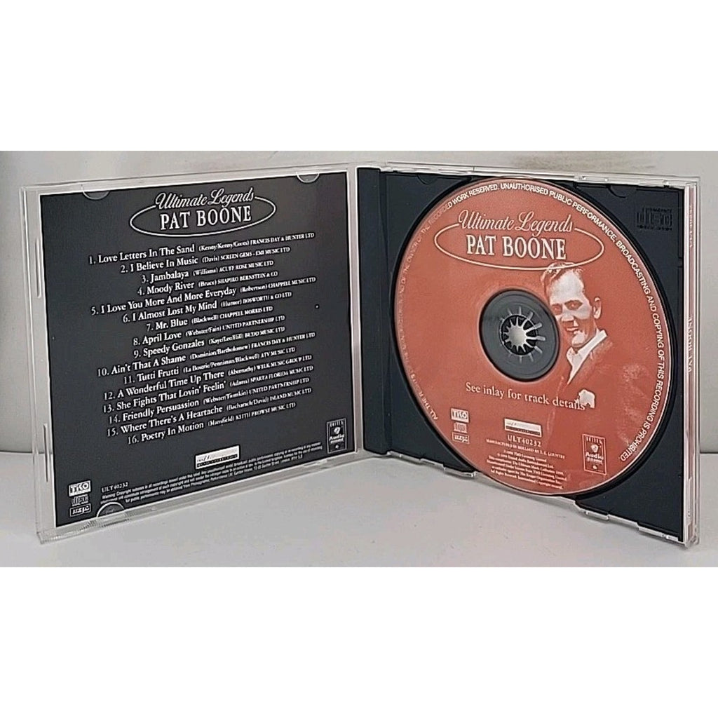 Ultimate Legends by Pat Boone (CD, Aug-1999, Uae)